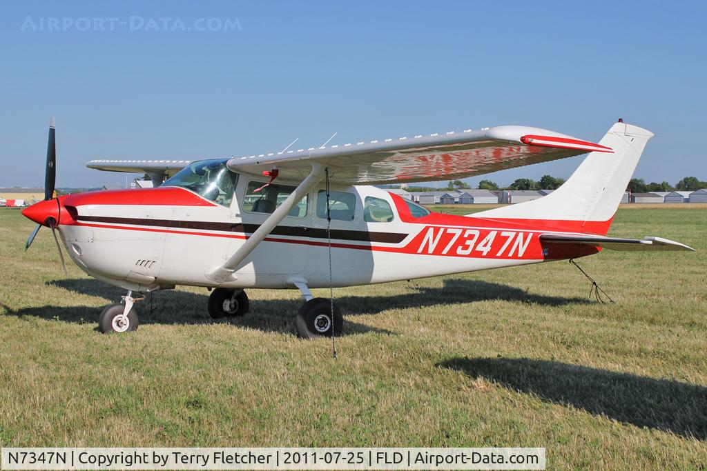 N7347N, 1976 Cessna TU206G Turbo Stationair C/N U20603624, 1976 Cessna TU206G, c/n: U20603624 at Fond Du Lac