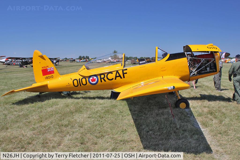 N26JH, 1953 De Havilland DHC-1 Chipmunk 22 C/N C1/0887, 1953 Dehavilland DHC-1, c/n: C1-0887 at 2011 Oshkosh