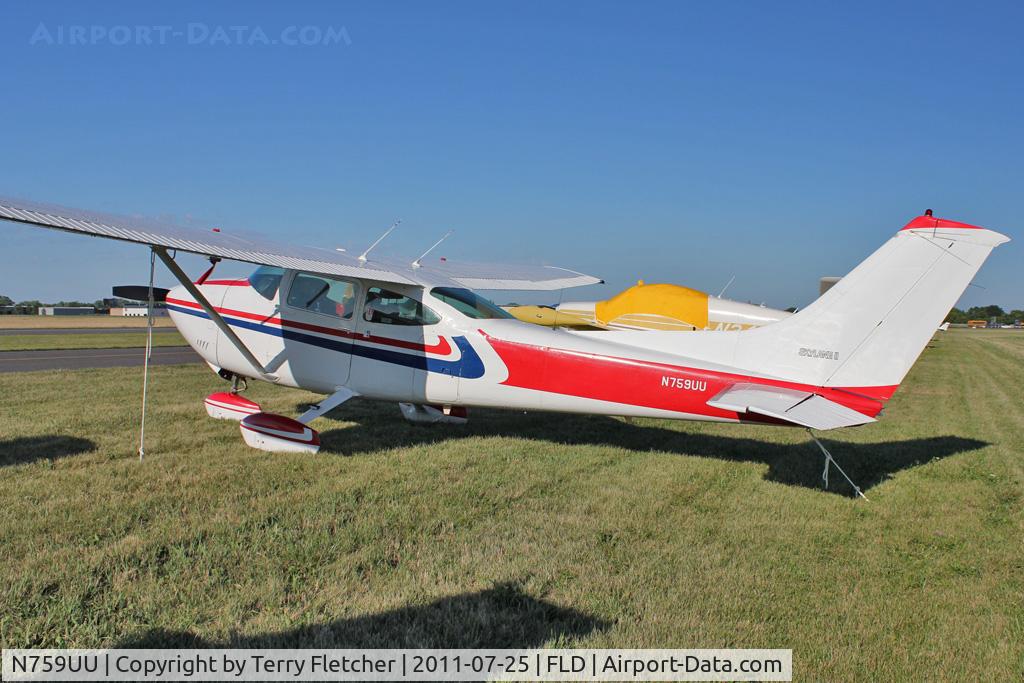 N759UU, 1978 Cessna 182Q Skylane C/N 18266277, 1978 Cessna 182Q, c/n: 18266277 at Fond Du Lac