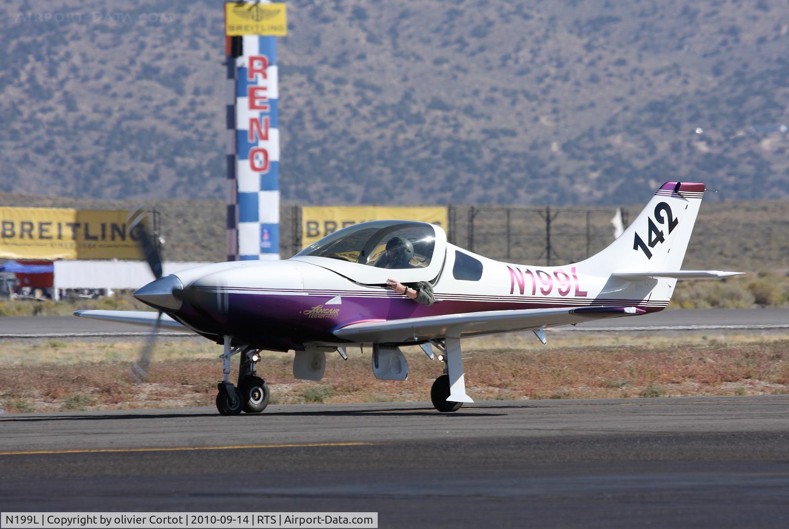 N199L, 1999 Lancair 2000 C/N 2000-001, Obviously the picture was taken at Reno ^^