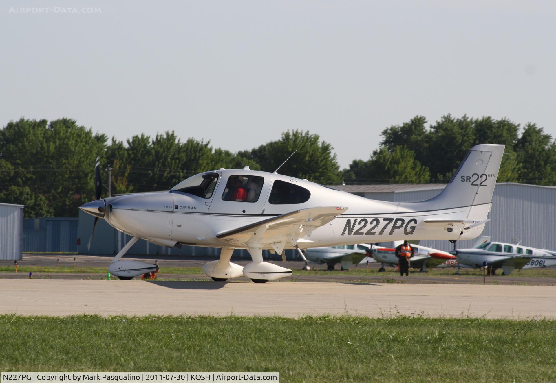 N227PG, Cirrus SR22 GTS C/N 3675, Cirrus SR22