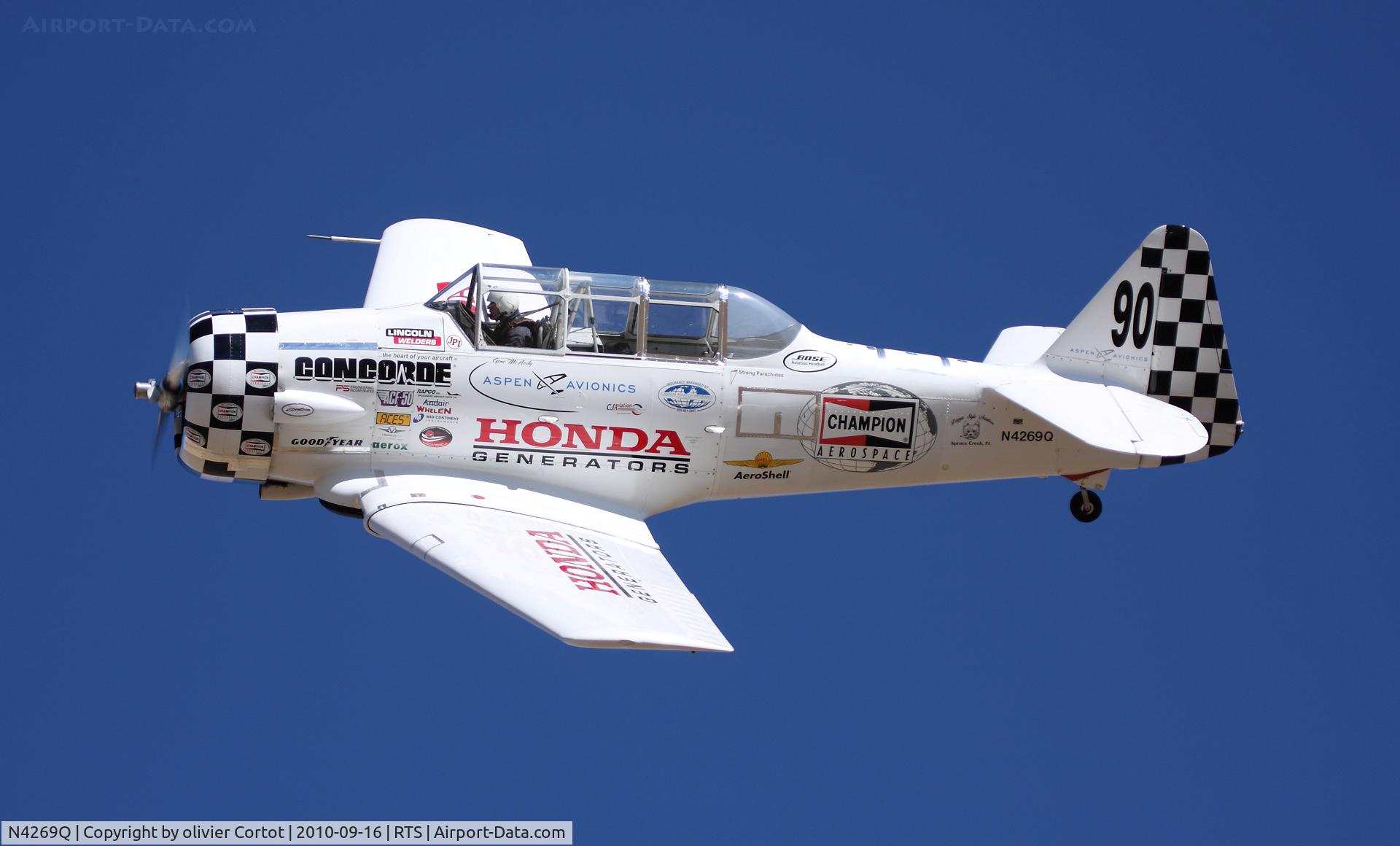 N4269Q, 1953 North American T-6G Texan C/N 197-5, Reno racer !