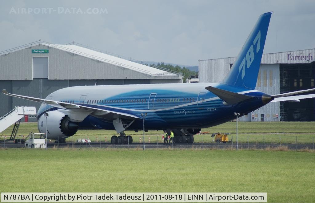 N787BA, 2009 Boeing 787-8 Dreamliner C/N 40690, Shannon