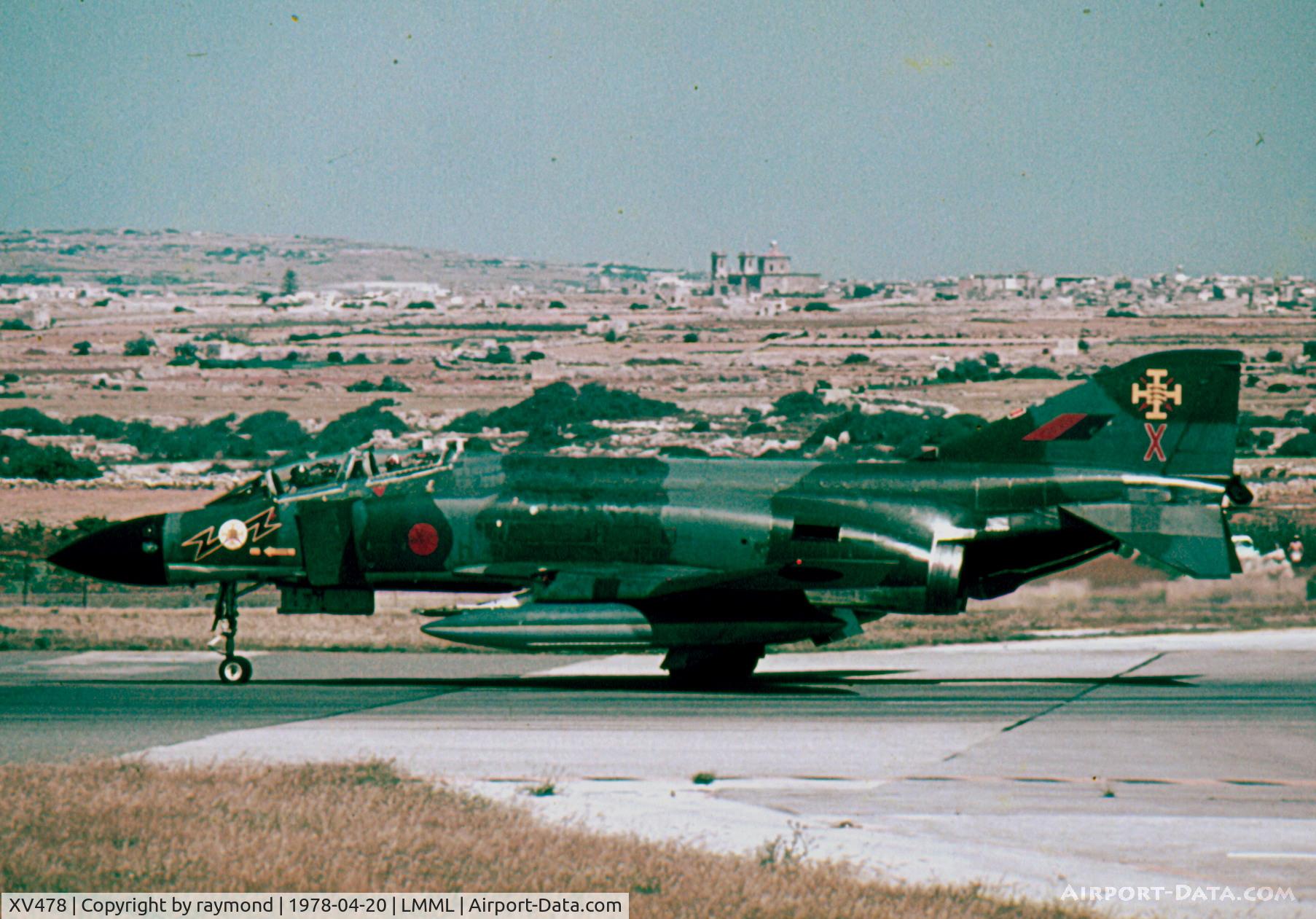 XV478, 1969 McDonnell Douglas Phantom FGR2 C/N 3336, Phantom FGR2 XV478/X 111Sqd RAF