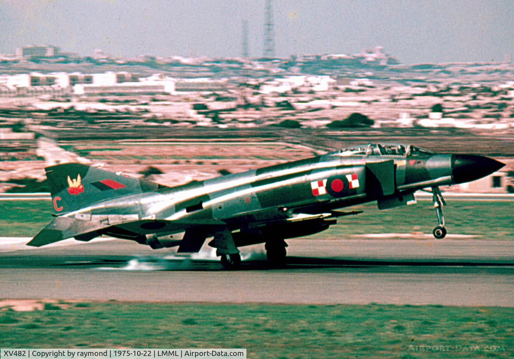 XV482, 1969 McDonnell Douglas Phantom FGR2 C/N 3361, Phantom FGR2 XV482/C 29Sqd RAF