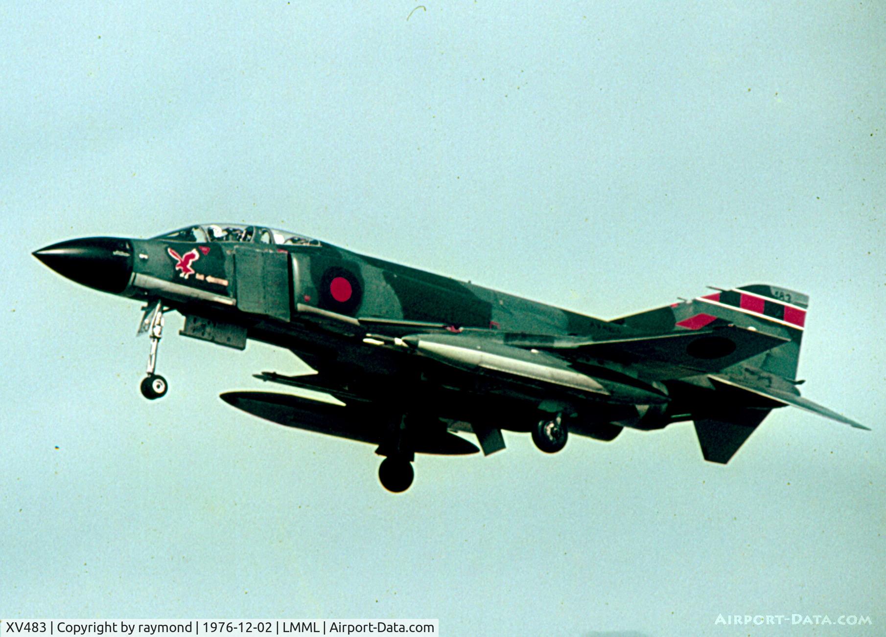 XV483, 1969 McDonnell Douglas Phantom FGR2 C/N 3367, Phantom FGR2 XV483/O 23Sqd RAF