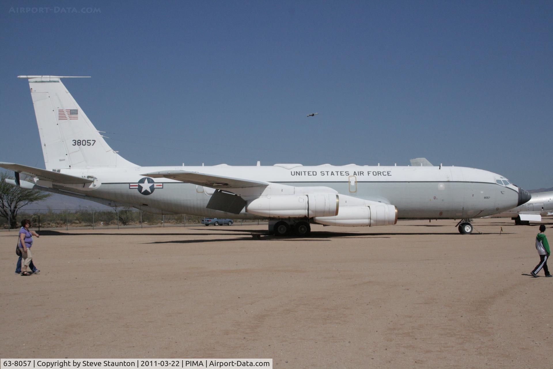 63-8057, Boeing EC-135J Stratotanker C/N 18705, Taken at Pima Air and Space Museum, in March 2011 whilst on an Aeroprint Aviation tour