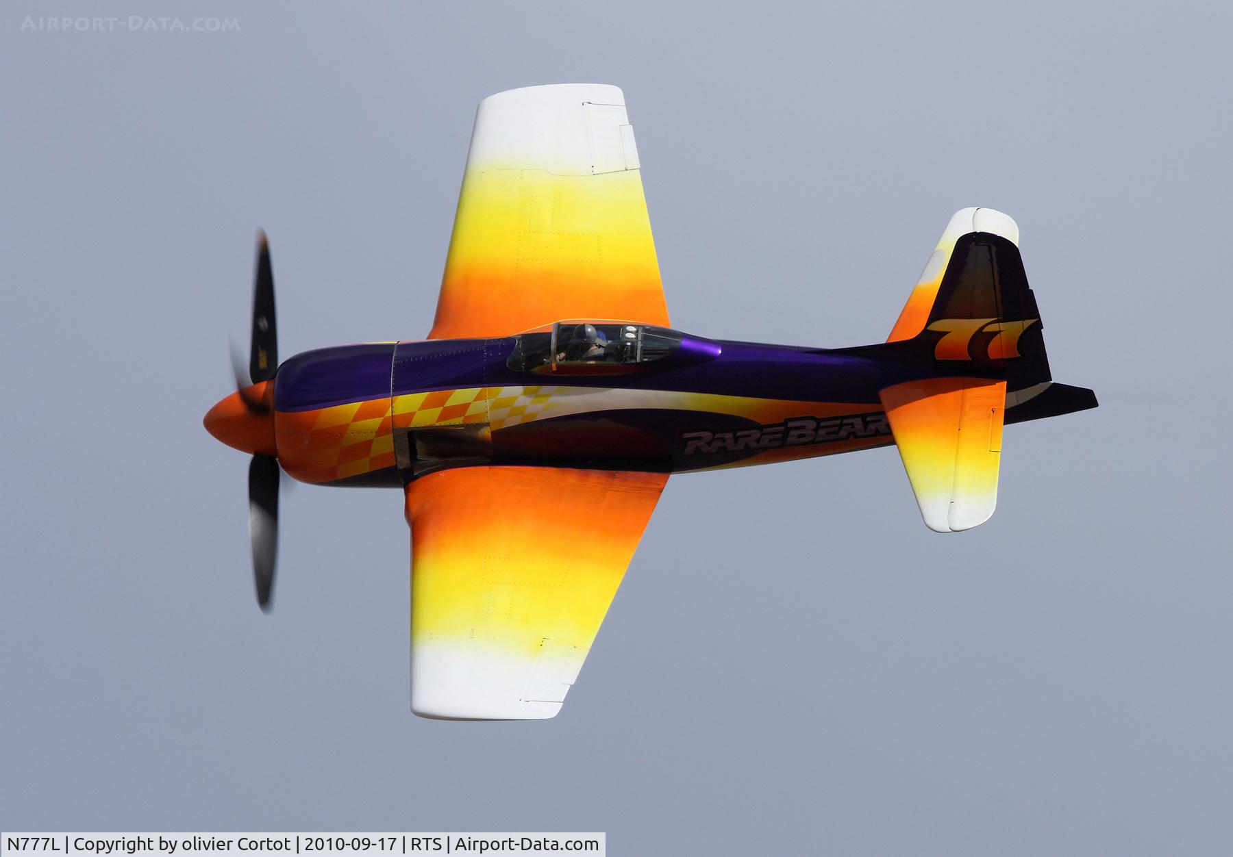N777L, 1946 Grumman F8F-2 (G58) Bearcat C/N D.1170, Nice paint job !