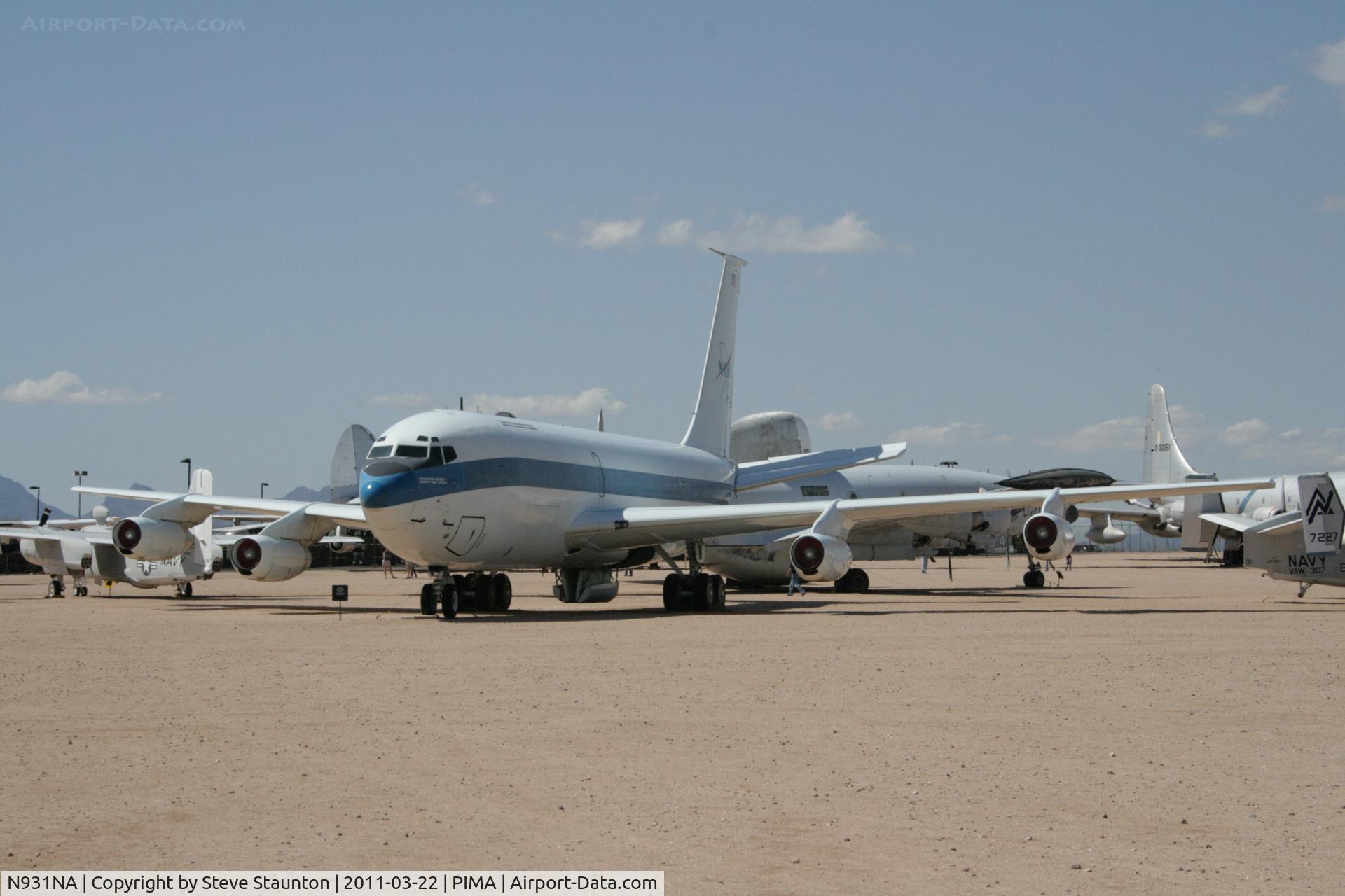 N931NA, 1963 Boeing KC-135A Stratotanker C/N 18615, Taken at Pima Air and Space Museum, in March 2011 whilst on an Aeroprint Aviation tour