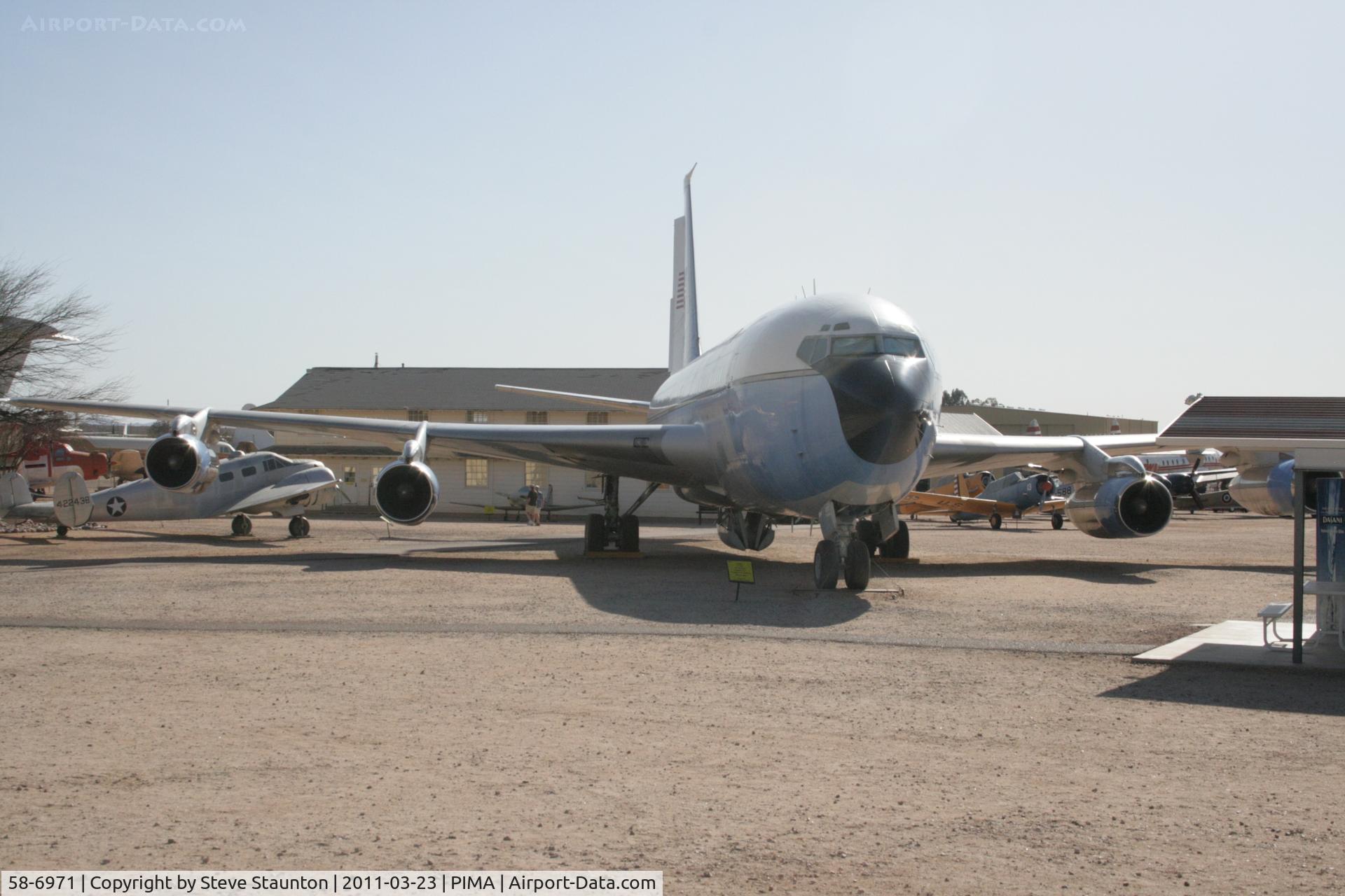 58-6971, 1959 Boeing VC-137B C/N 17926/40, Taken at Pima Air and Space Museum, in March 2011 whilst on an Aeroprint Aviation tour