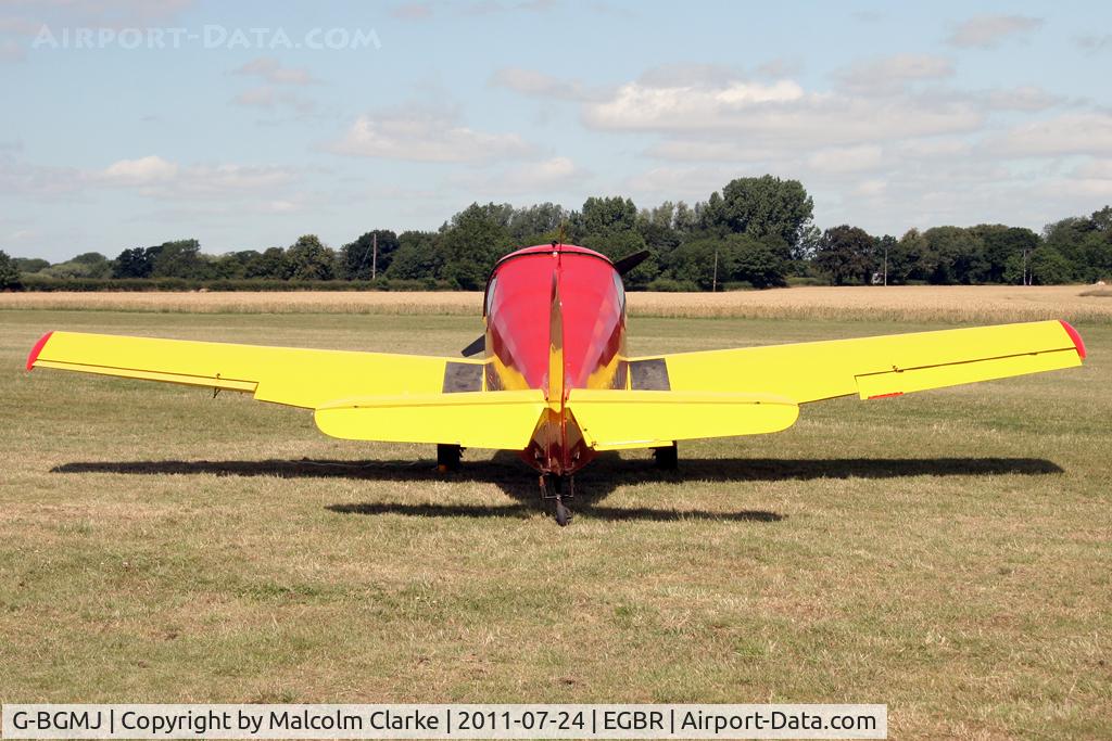 G-BGMJ, 1952 Gardan GY-201 Minicab C/N 12, Gardan GY-201 Minicab at Breighton Airfield's Wings & Wheels Weekend, July 2011.