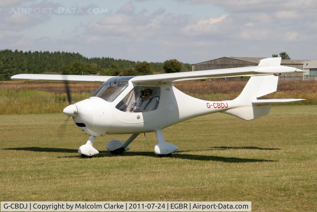 G-CBDJ, 2001 Flight Design CT2K C/N 7850, Flight Design at Breighton Airfield's Wings & Wheels Weekend, July 2011.