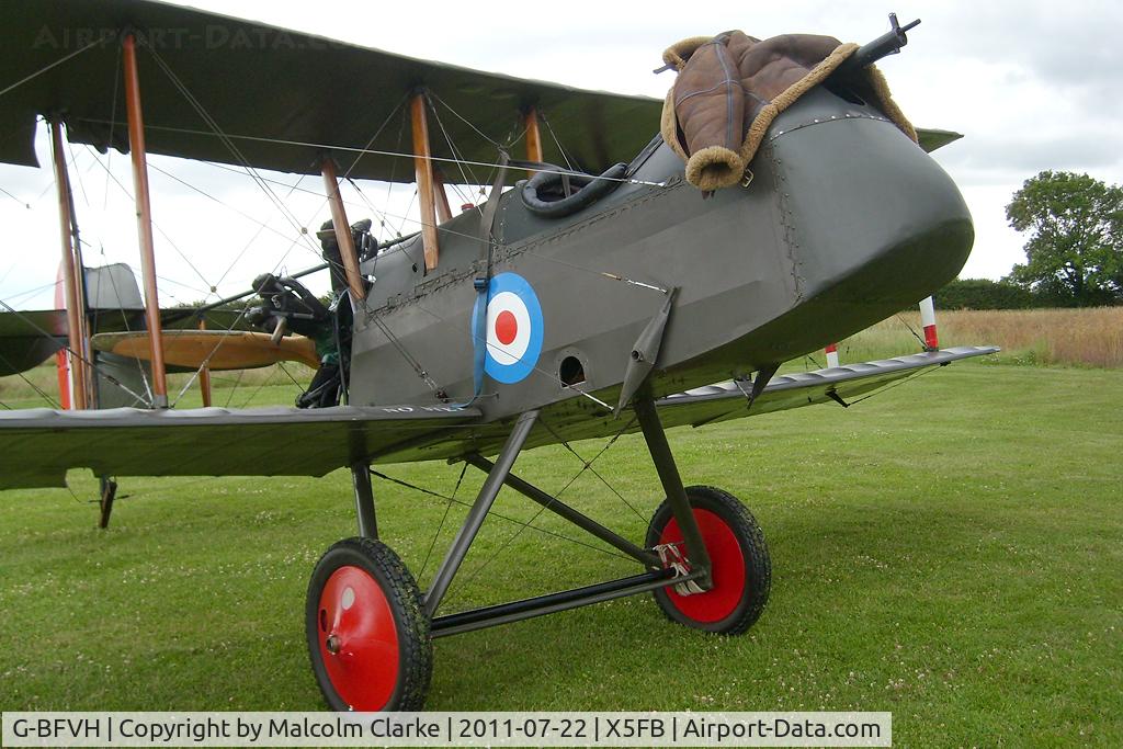 G-BFVH, 1978 Airco DH-2 Replica C/N WA4, Airco DH-2 Replica at Fishburn Airfield, July 2011.