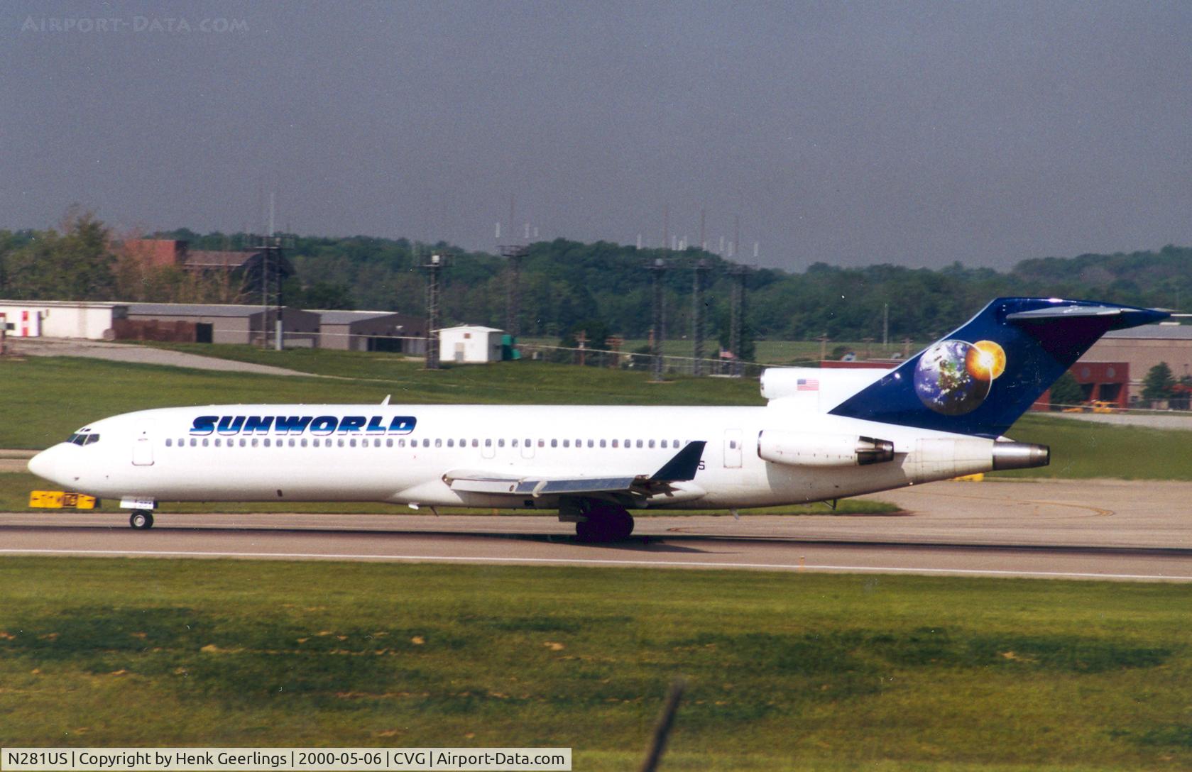 N281US, 1975 Boeing 727-251 C/N 21160, Sunworld Int'l Airlines
