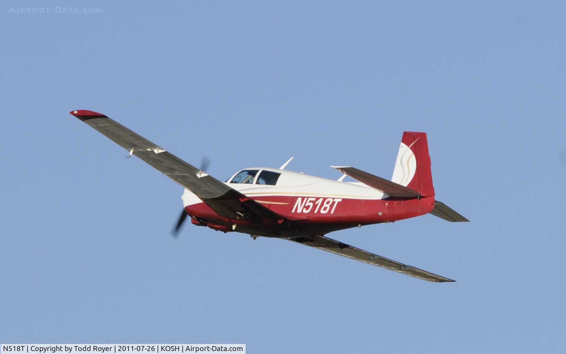 N518T, 1966 Mooney M20C Ranger C/N 3466, AIRVENTURE 2011