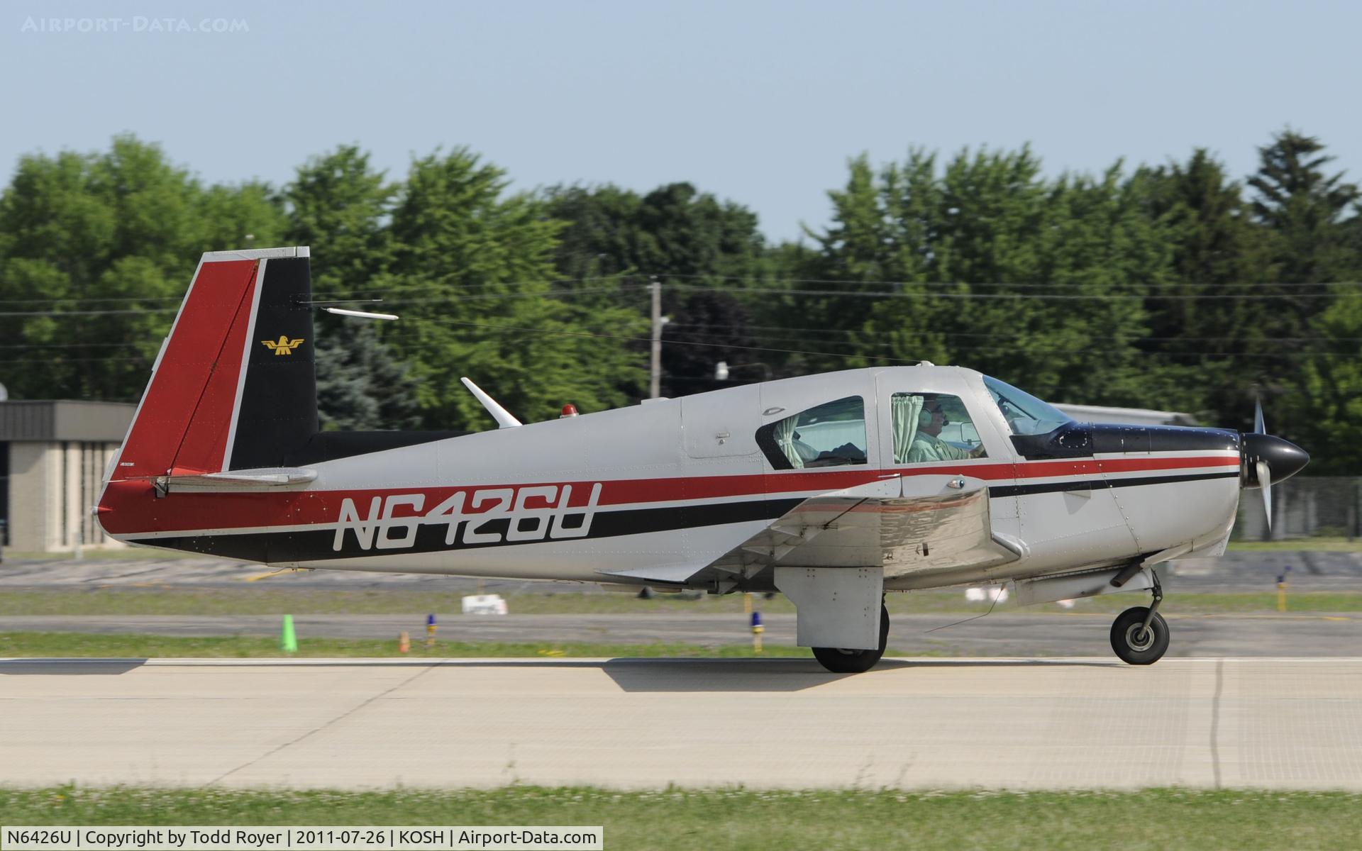 N6426U, 1962 Mooney M20C Ranger C/N 2173, AIRVENTURE 2011