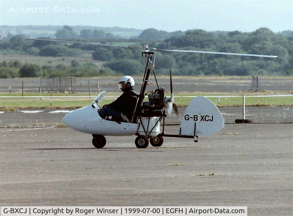 G-BXCJ, 1997 Campbell Cricket Replica C/N PFA G/03-1177, Resident Campbell Cricket replica. July 1999?