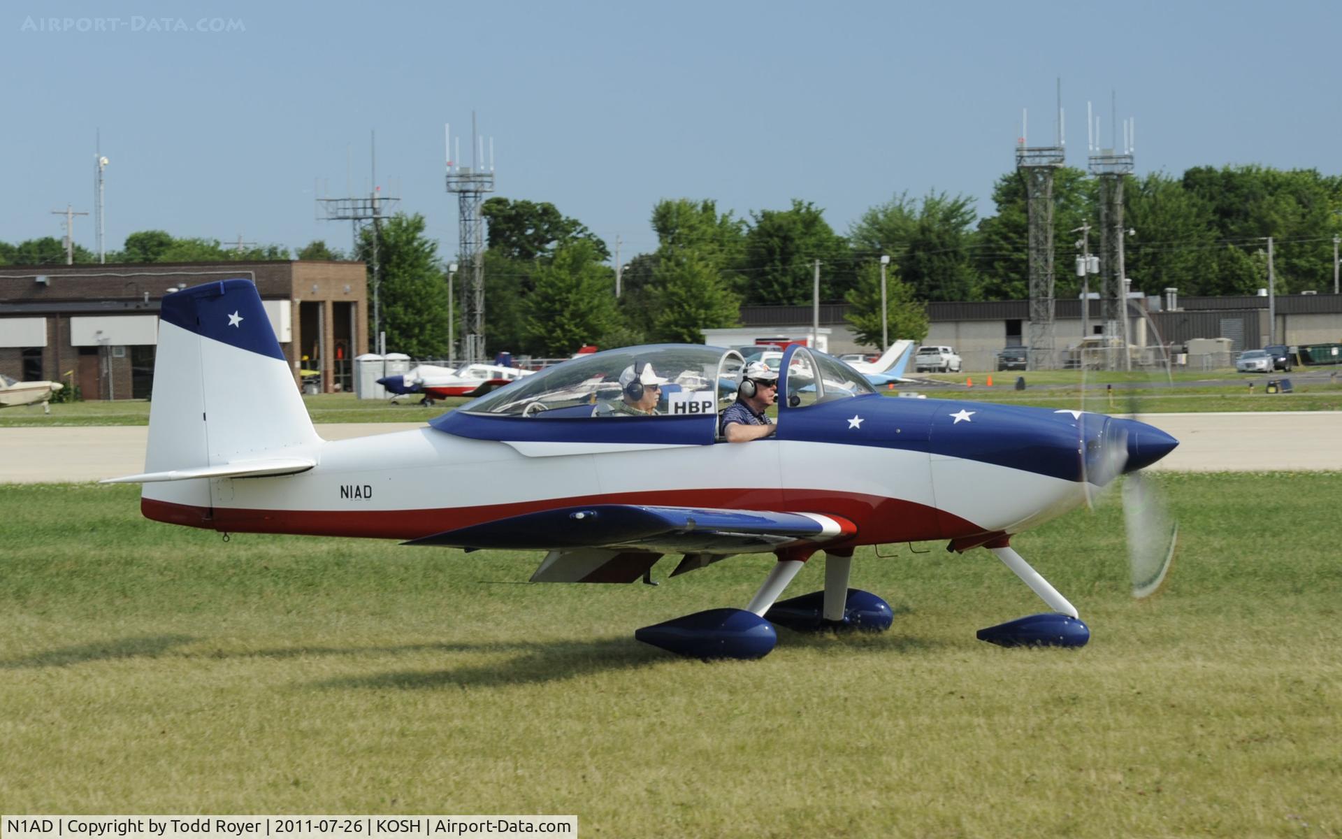 N1AD, 2001 Vans RV-8A C/N 81023, AIRVENTURE 2011