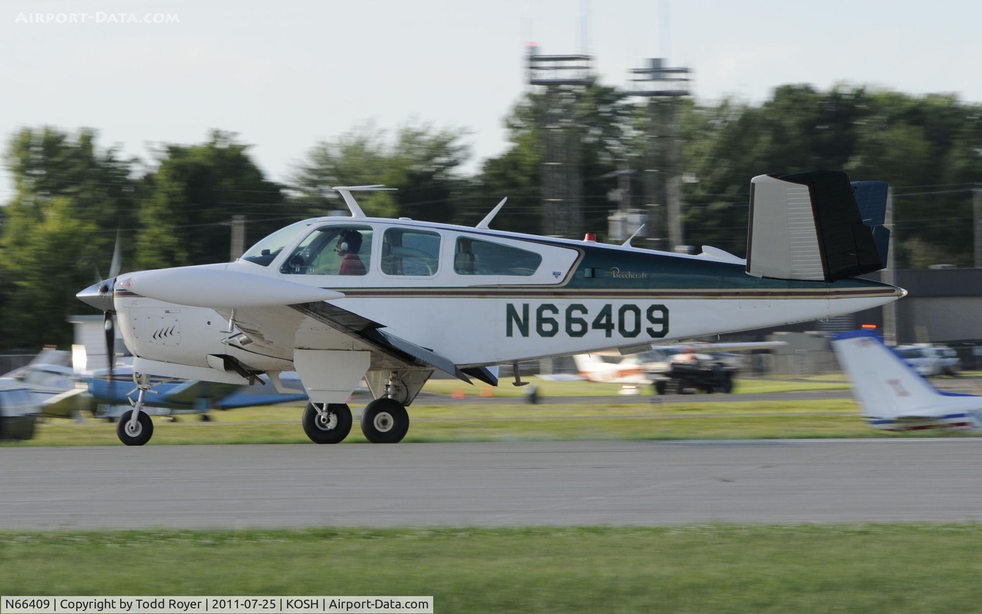 N66409, 1979 Beech V35B Bonanza C/N D-10261, AIRVENTURE 2011