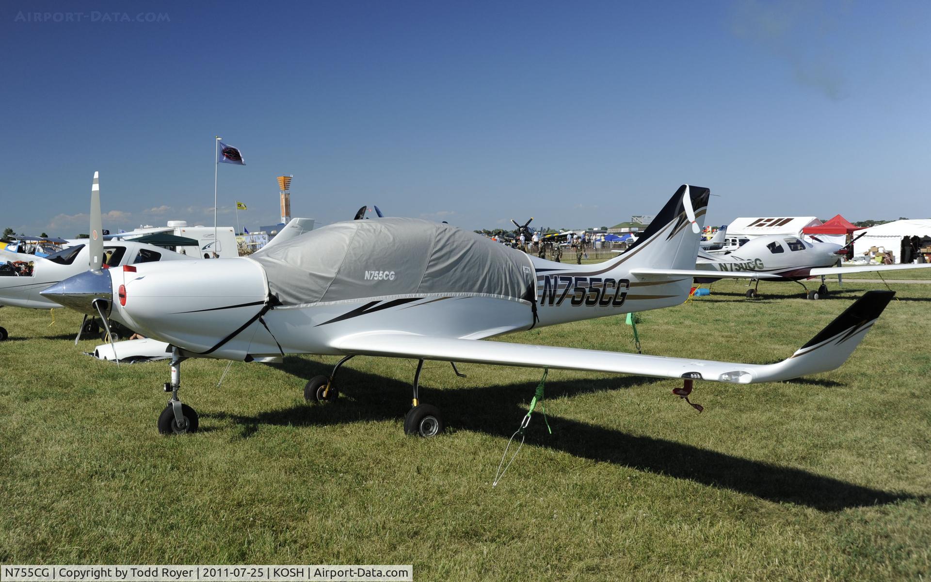N755CG, 2004 Lancair IV-P C/N LIV-393A-SFB, AIRVENTURE 2011