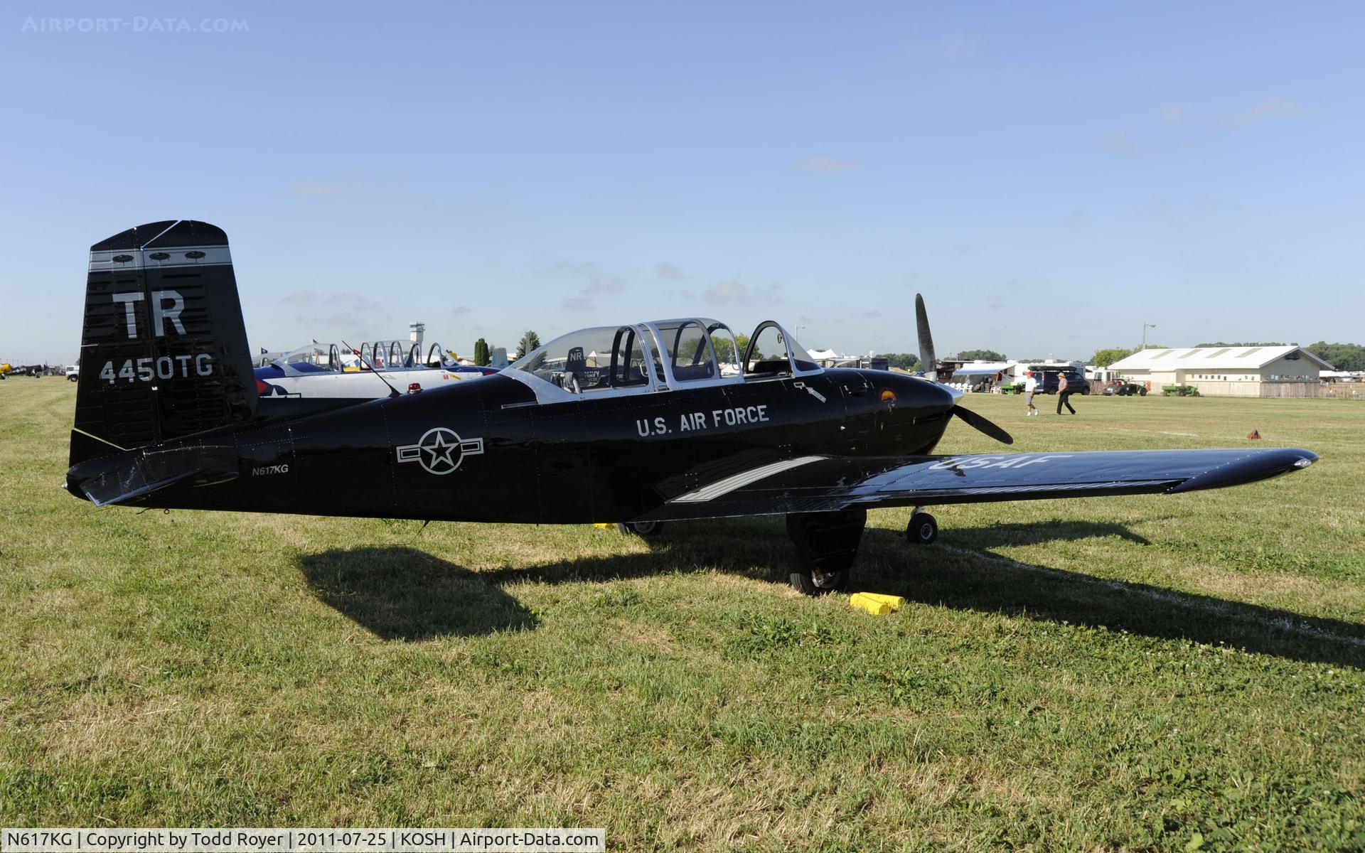 N617KG, 1956 Beech D-45 Mentor C/N BG-279, AIRVENTURE 2011