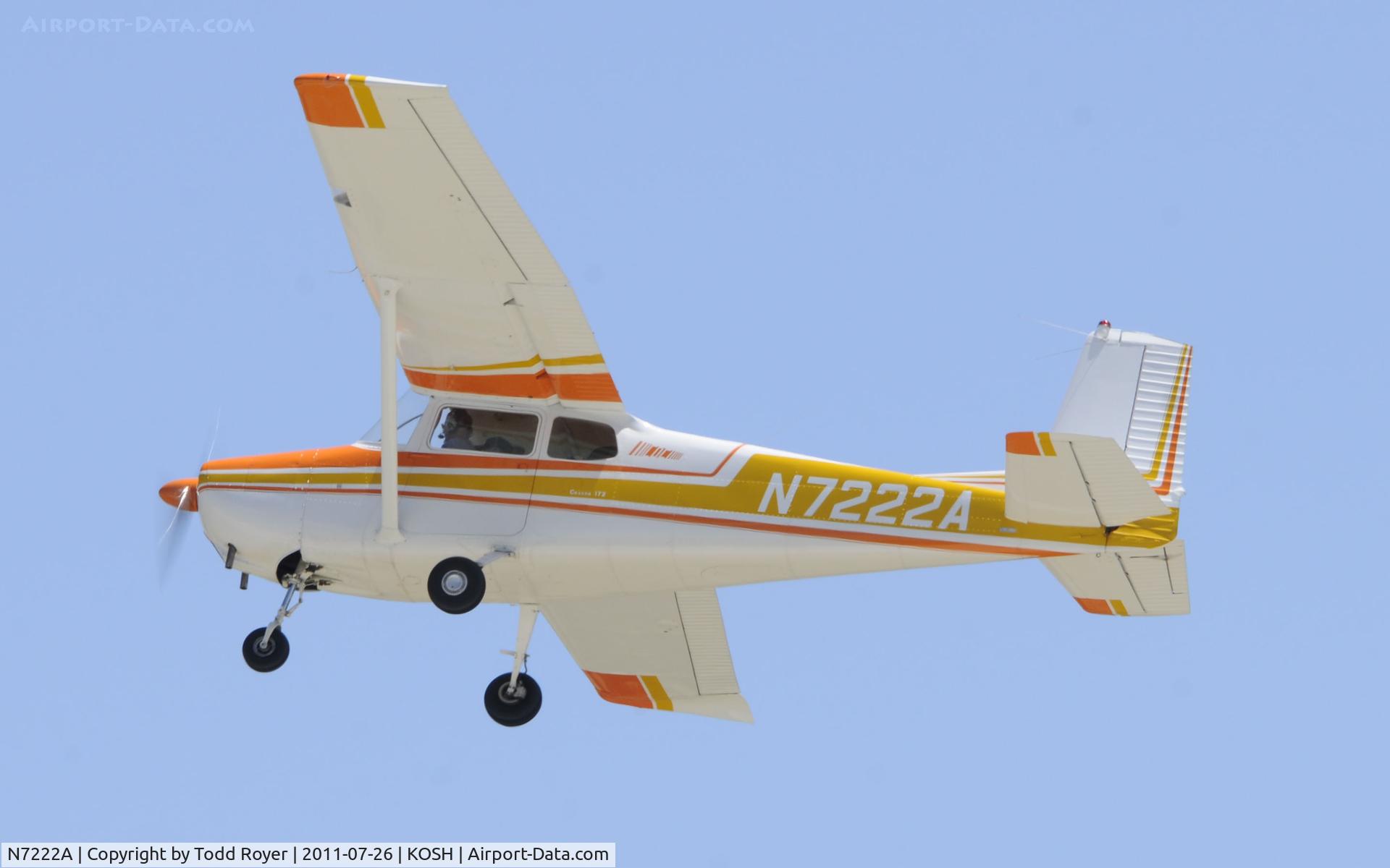 N7222A, 1956 Cessna 172 C/N 29322, AIRVENTURE 2011