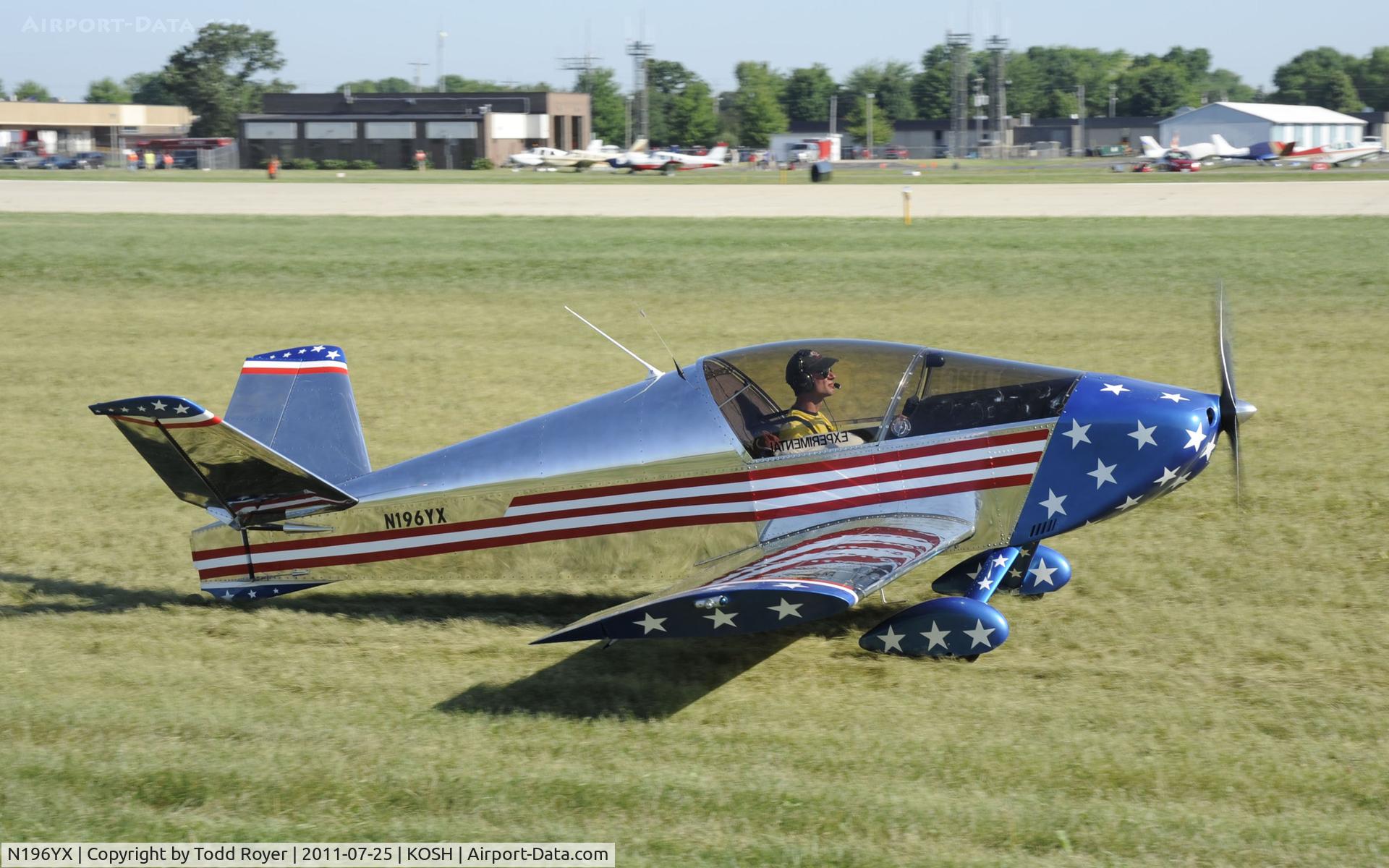 N196YX, Sonex Waiex C/N W0052, AIRVENTURE 2011