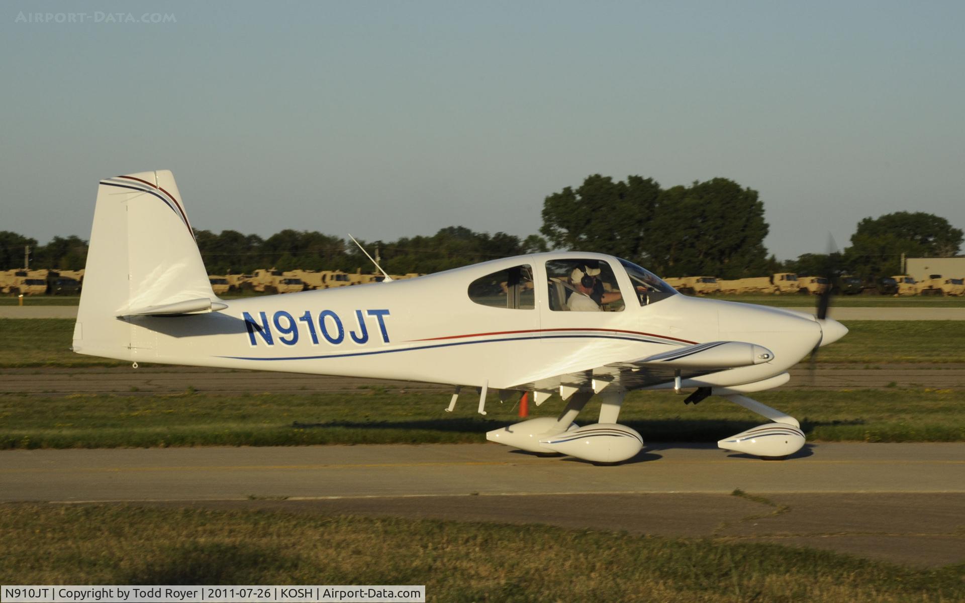 N910JT, Vans RV-10 C/N 40504, AIRVENTURE 2011