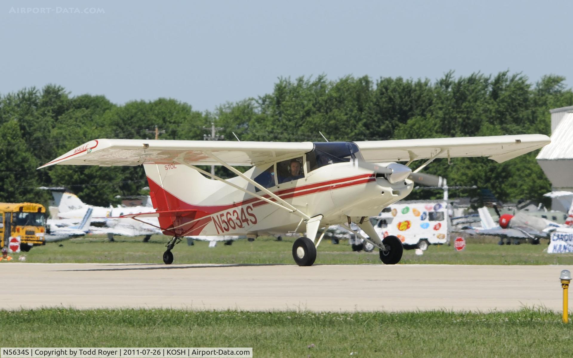 N5634S, 1979 Maule M-5-180C C/N 8004C, AIRVENTURE 2011