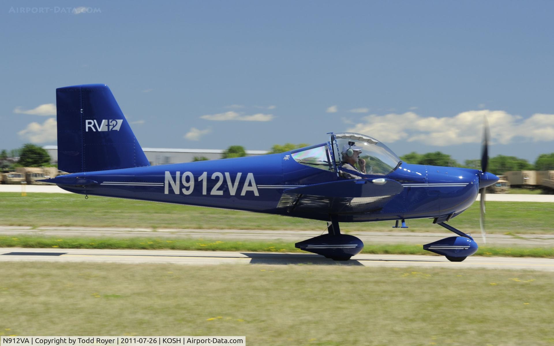 N912VA, 2018 Vans RV-12 C/N 12003, AIRVENTURE 2011