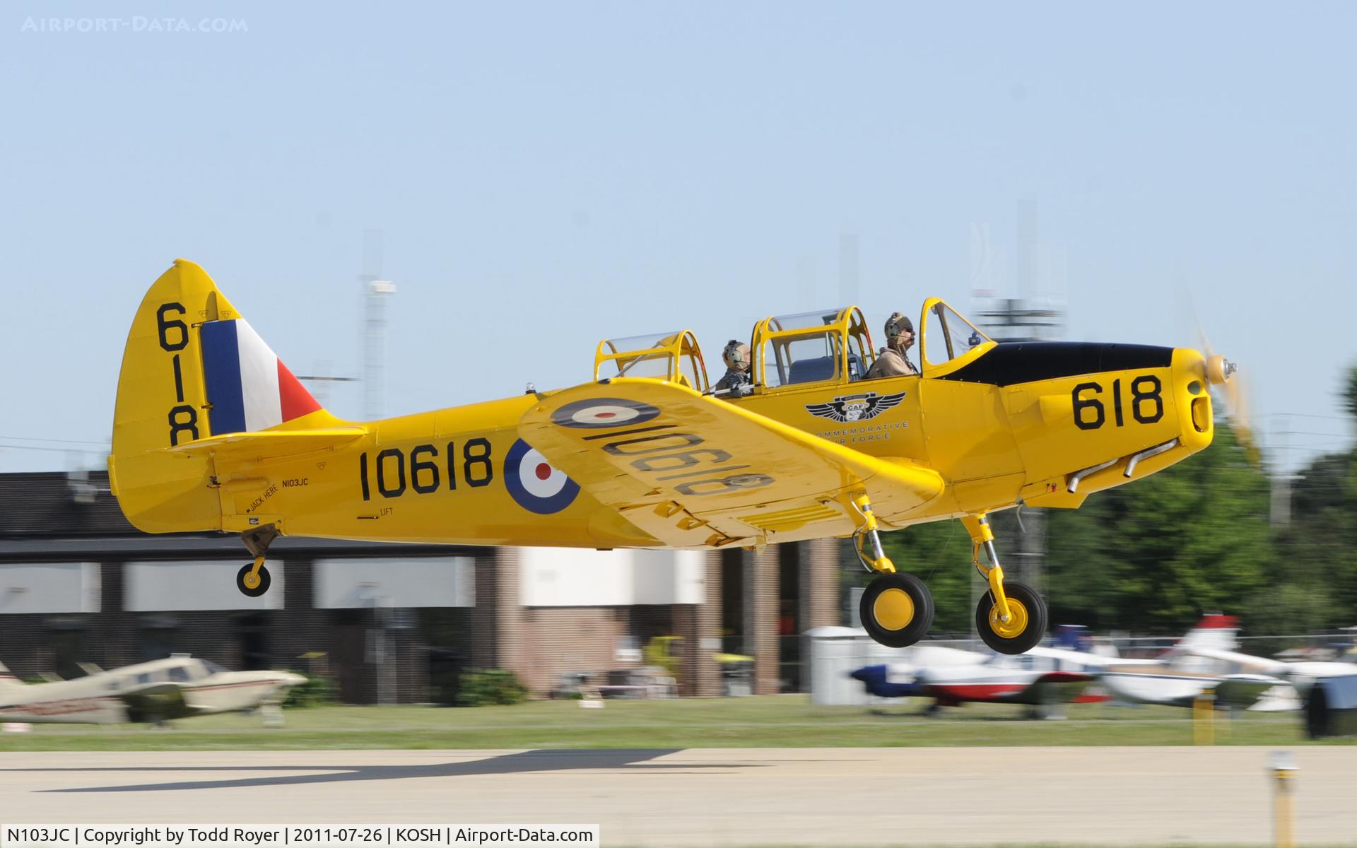 N103JC, 1943 Fairchild M-62A-3 Cornell II C/N FC119, AIRVENTURE 2011