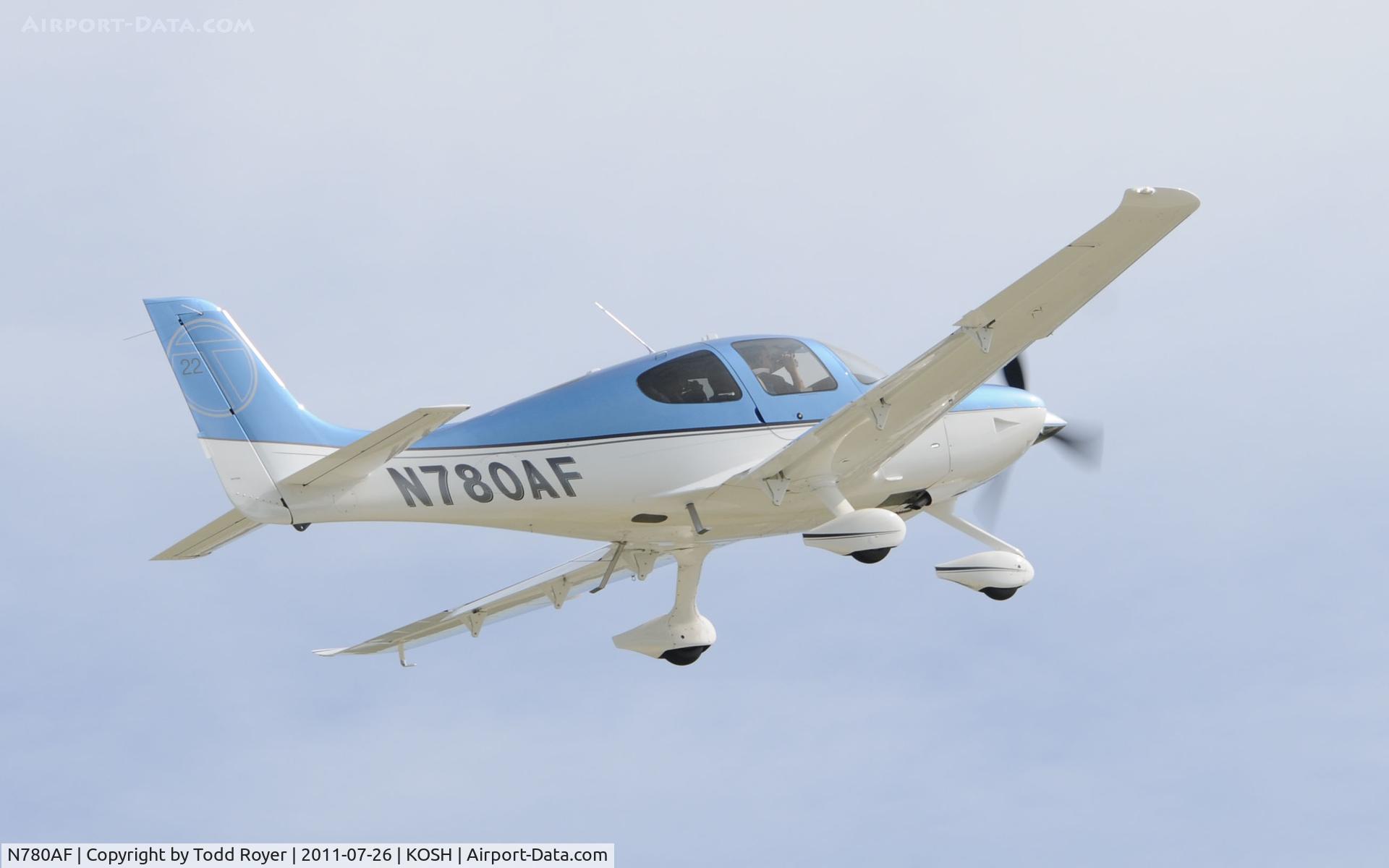 N780AF, 2011 Cirrus SR22T C/N 0161, AIRVENTURE 2011