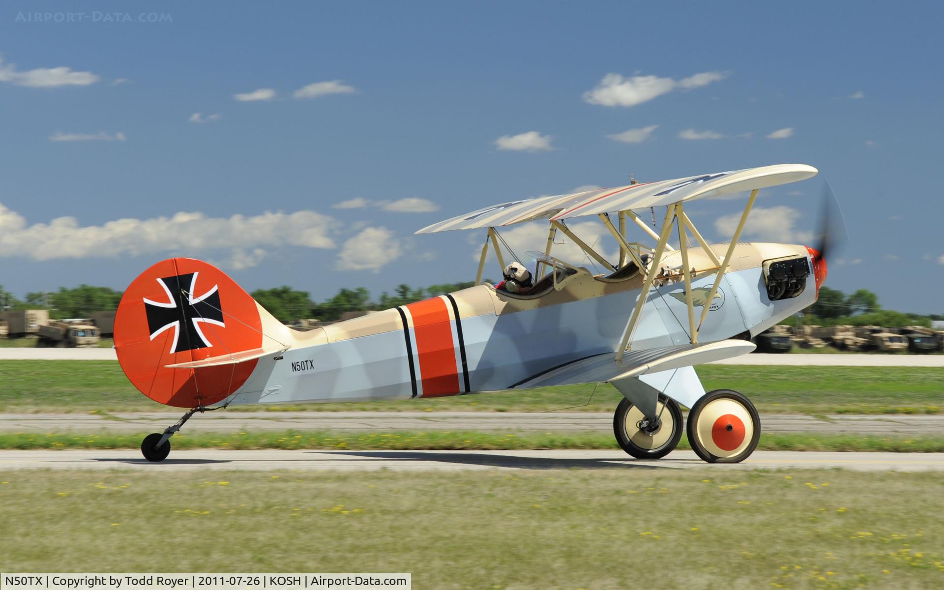 N50TX, 1999 Haston Elwood J TOMMY HAWK C/N HH001, AIRVENTURE 2011
