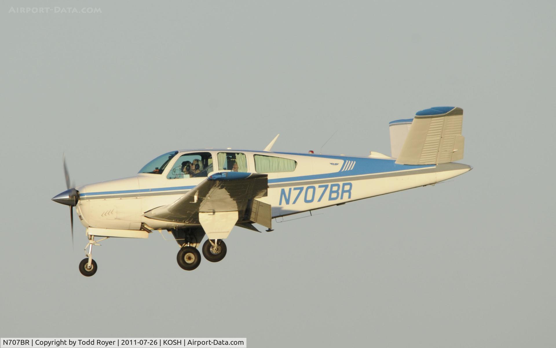 N707BR, 1966 Beech V35 Bonanza C/N D-8312, AIRVENTURE 2011