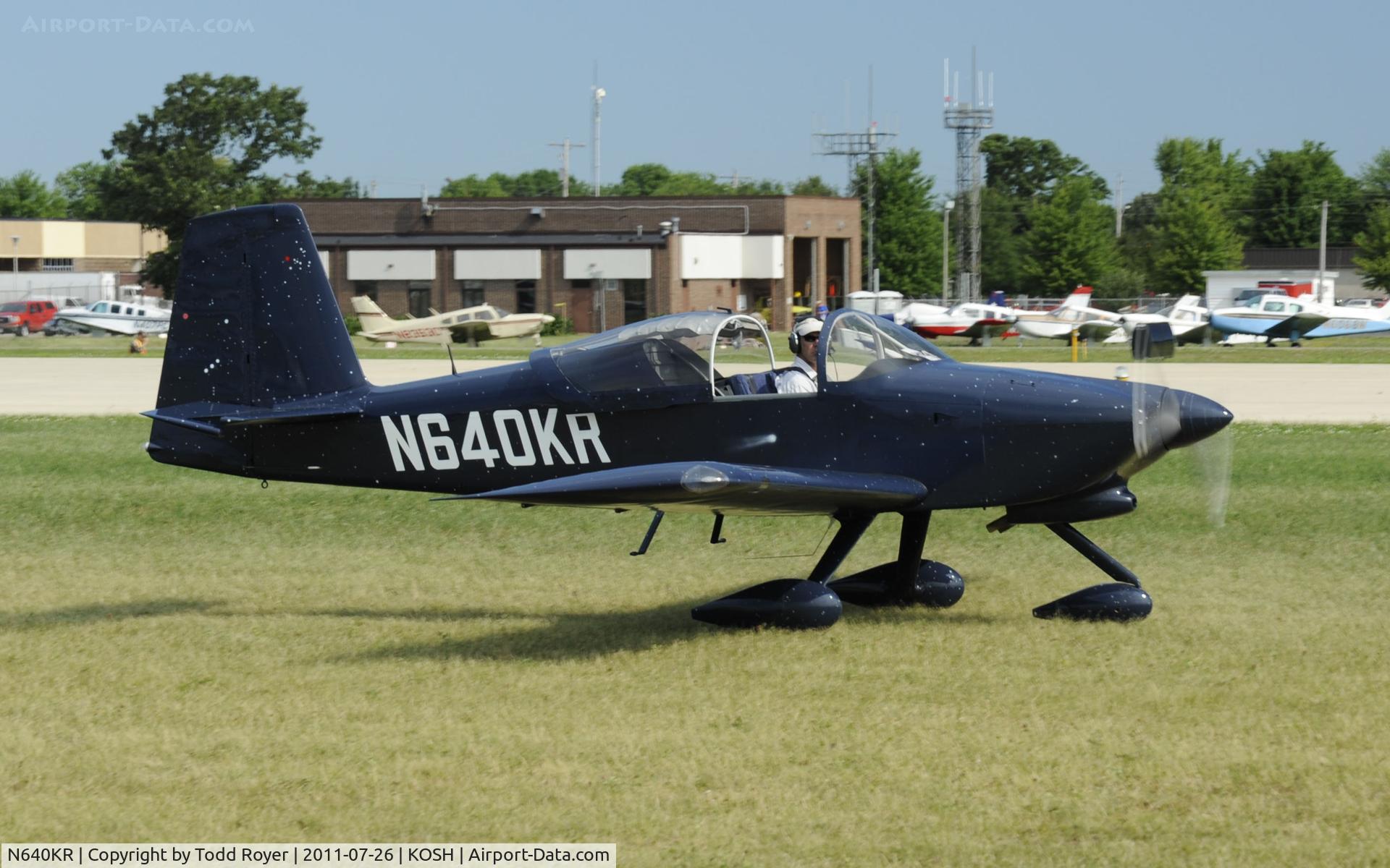 N640KR, Vans RV-7A C/N 71028, AIRVENTURE 2011