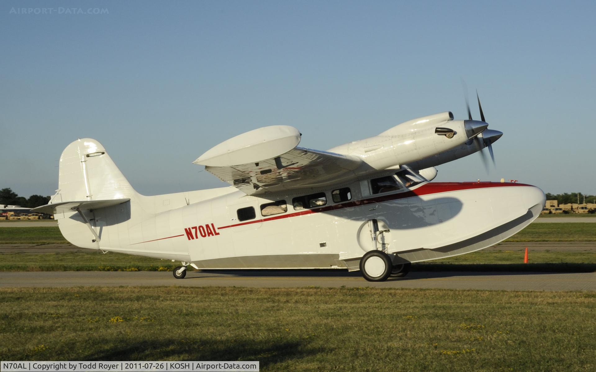 N70AL, 1970 McKinnon G21G C/N 1226, AIRVENTURE 2011