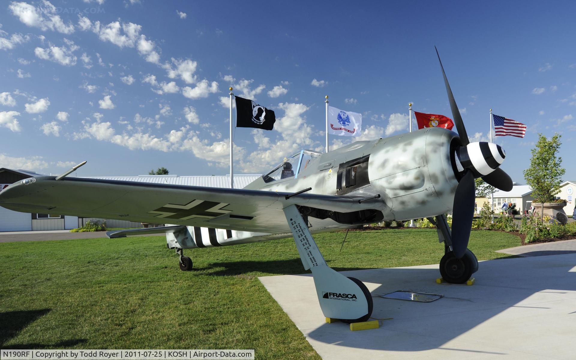 N190RF, Focke-Wulf Fw-190A-9 C/N 980 574, AIRVENTURE 2011