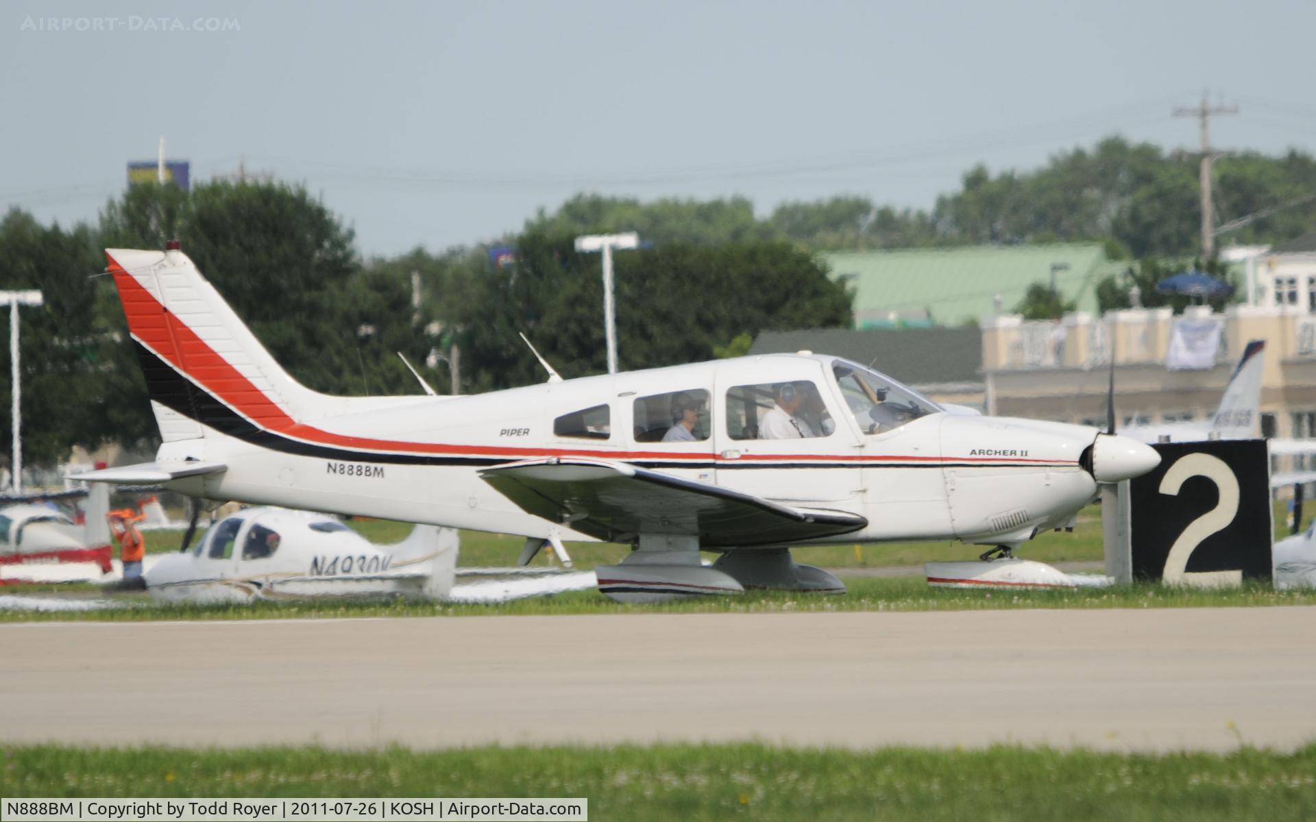N888BM, 1977 Piper PA-28-181 C/N 28-7890282, AIRVENTURE 2011