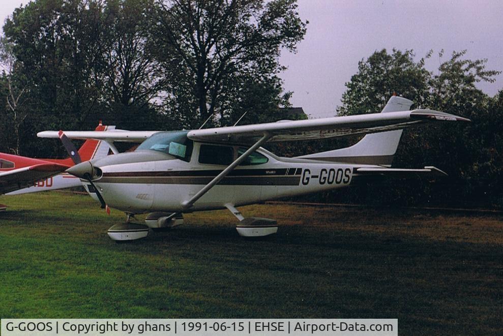 G-GOOS, 1980 Reims F182Q Skylane C/N 0145, Seppe Airshow 1991