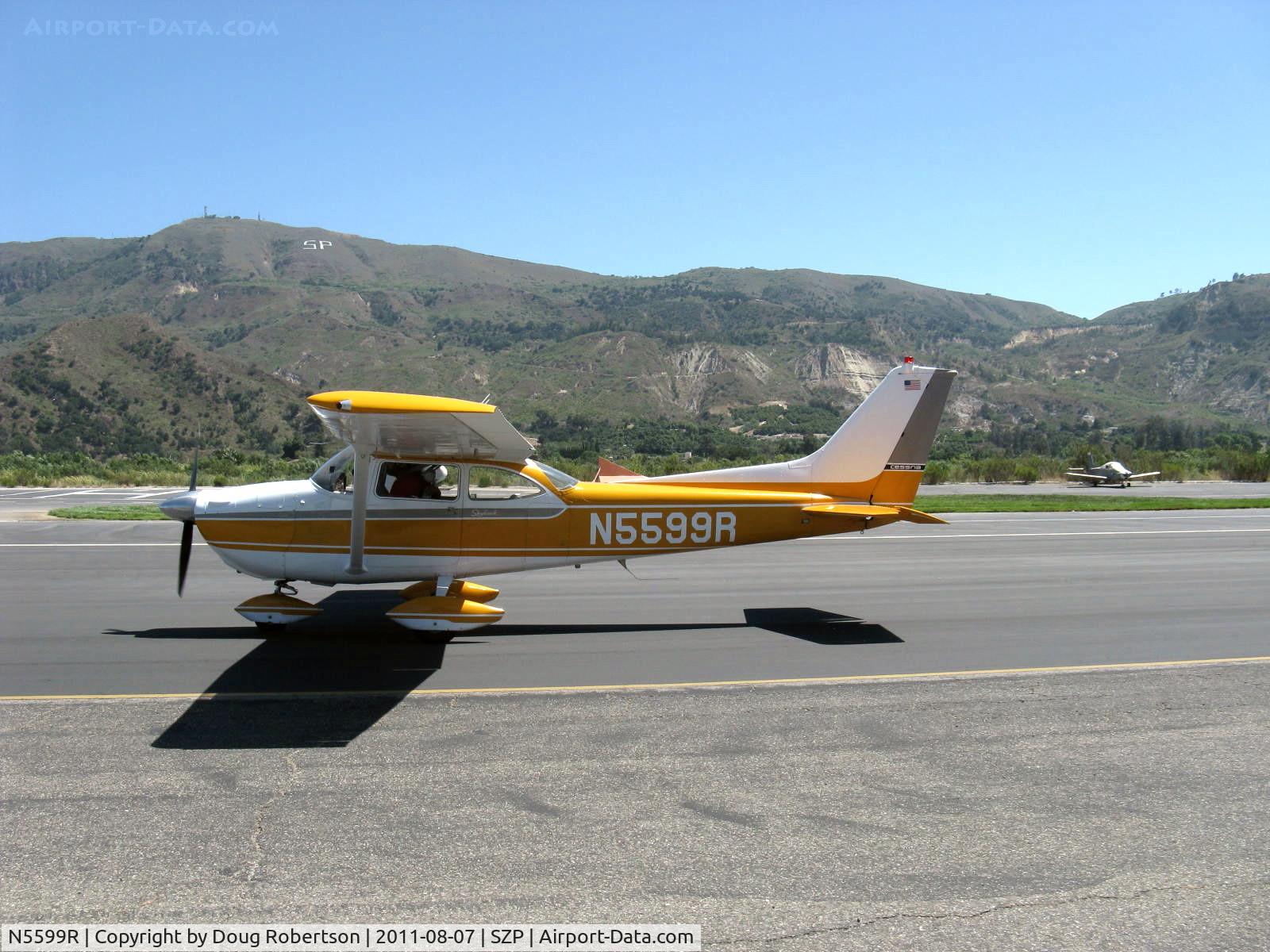 N5599R, 1965 Cessna 172F C/N 17253205, 1965 Cessna 172F SKYHAWK, Continental O-300 145 Hp 6 cylinder, taxi