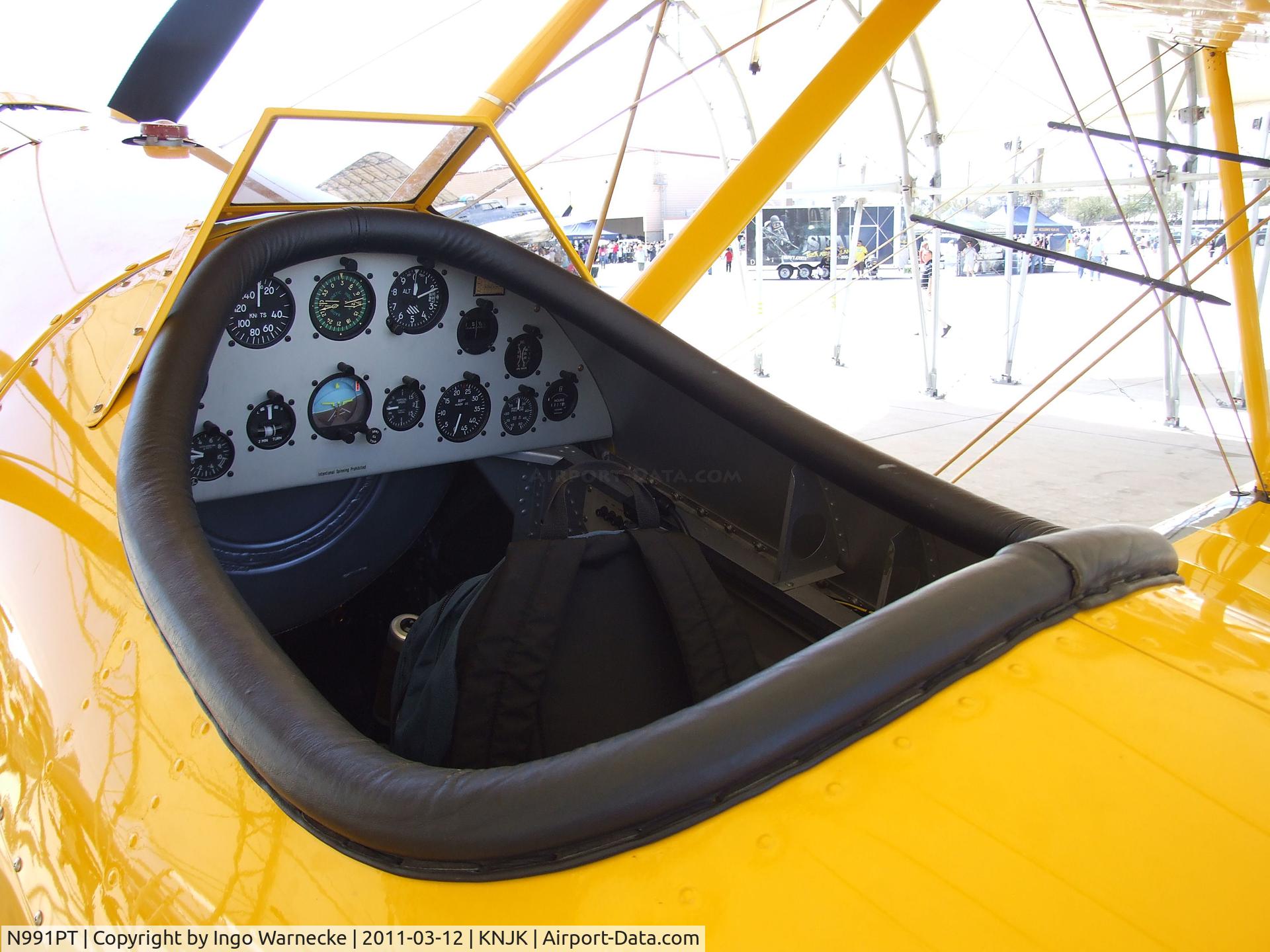 N991PT, 1938 Naval Aircraft Factory N3N-3 C/N 2859, Naval Aircraft Factory N3N-3 at the 2011 airshow at El Centro NAS, CA  #c