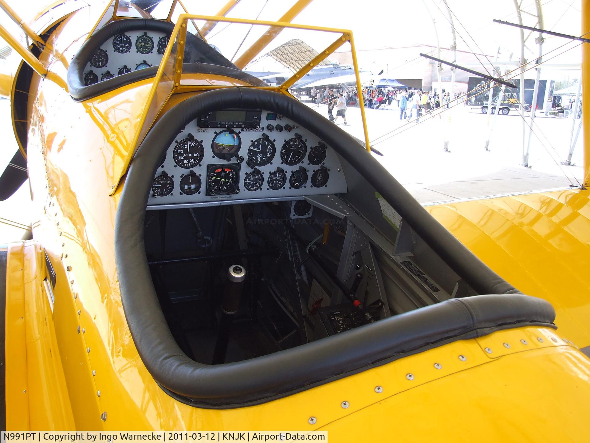N991PT, 1938 Naval Aircraft Factory N3N-3 C/N 2859, Naval Aircraft Factory N3N-3 at the 2011 airshow at El Centro NAS, CA  #c