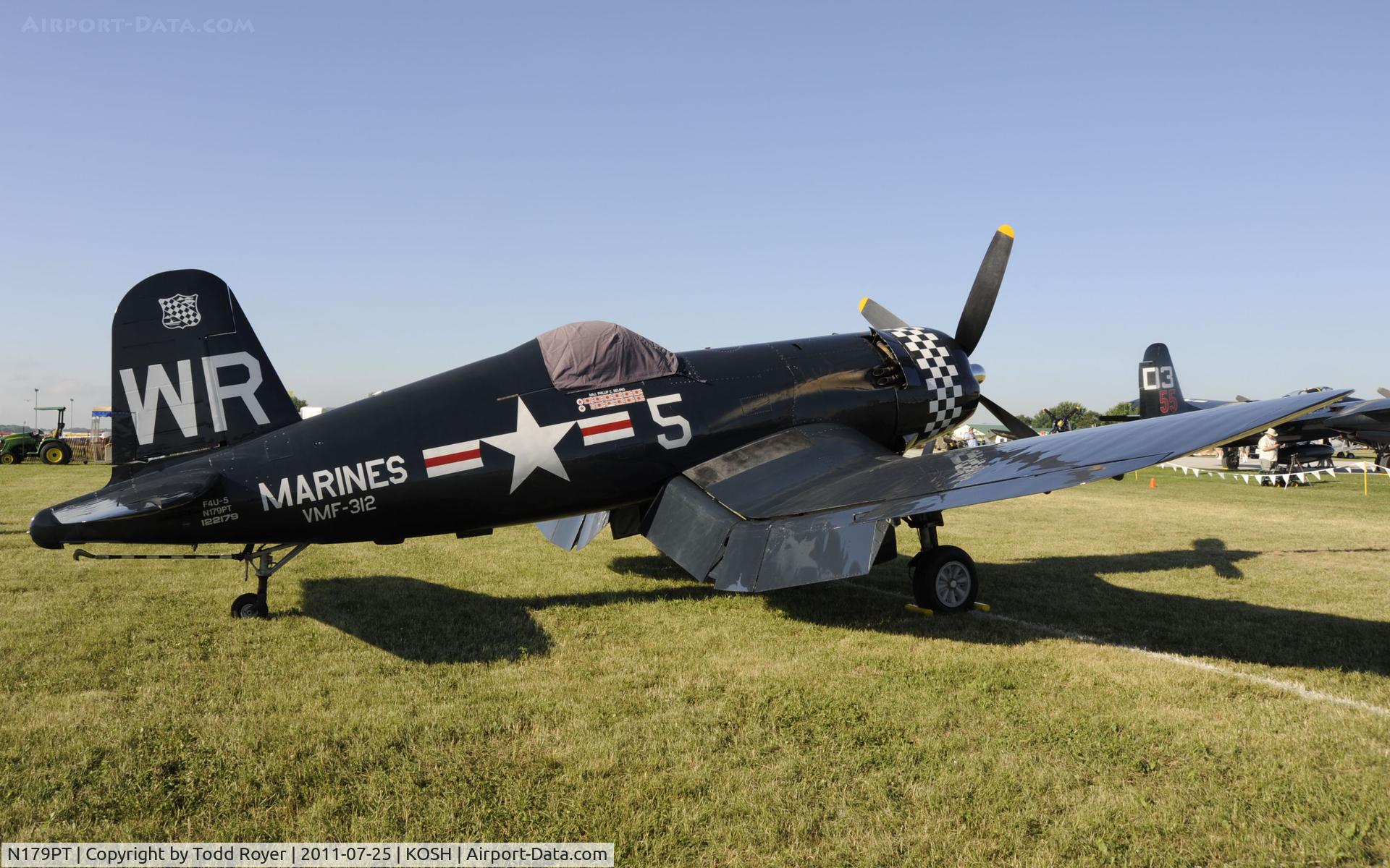 N179PT, 1948 Vought F4U-5 Corsair C/N Not found (Bu122179), AIRVENTURE 2011