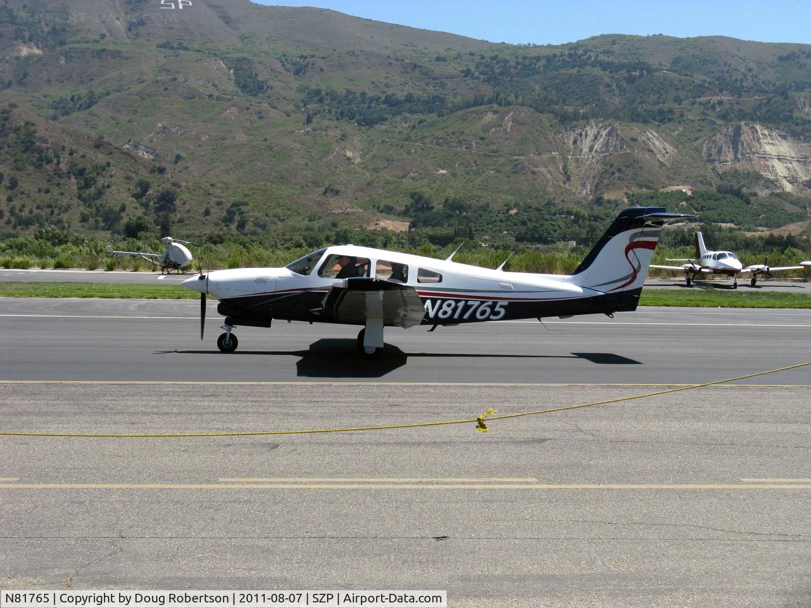 N81765, 1982 Piper PA-28RT-201T Arrow IV C/N 28R-8231039, 1982 Piper PA-28RT-201T TURBO ARROW IV, Continental TSIO-360-FB 200 Hp, T tail, taxi