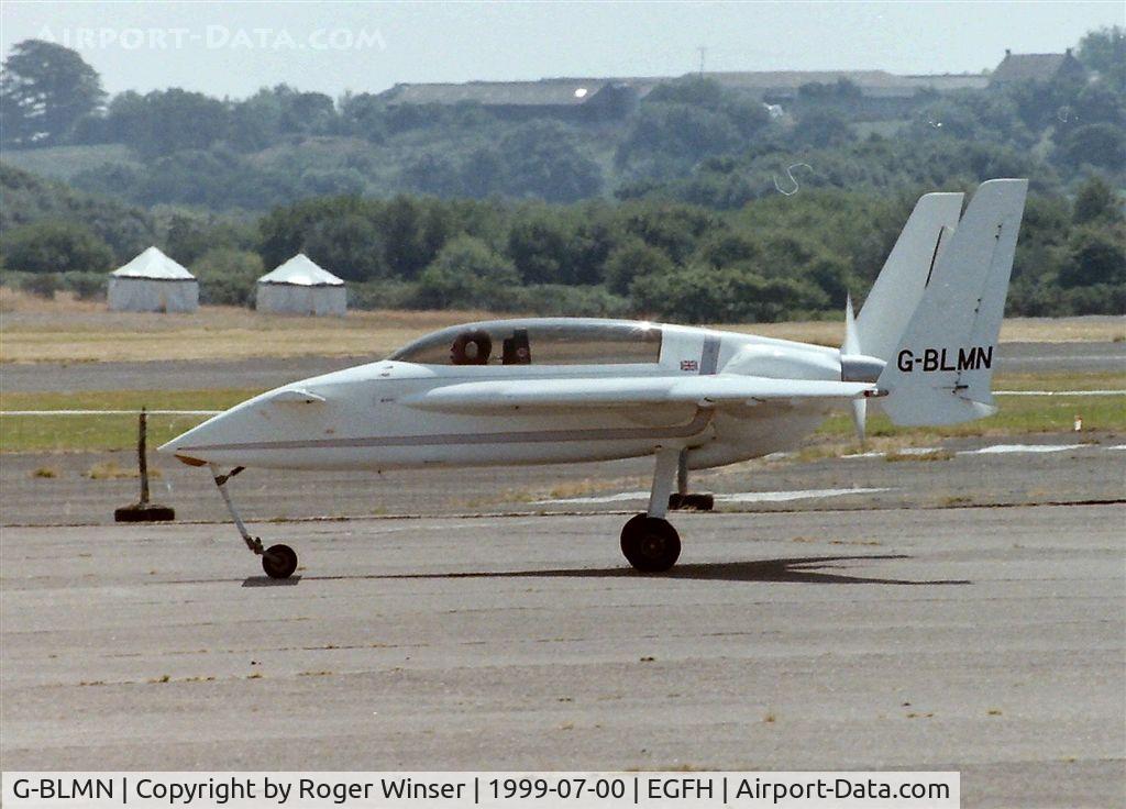 G-BLMN, 1986 Rutan Long-EZ C/N PFA 074A-10648, Visiting aircraft. July 1999?