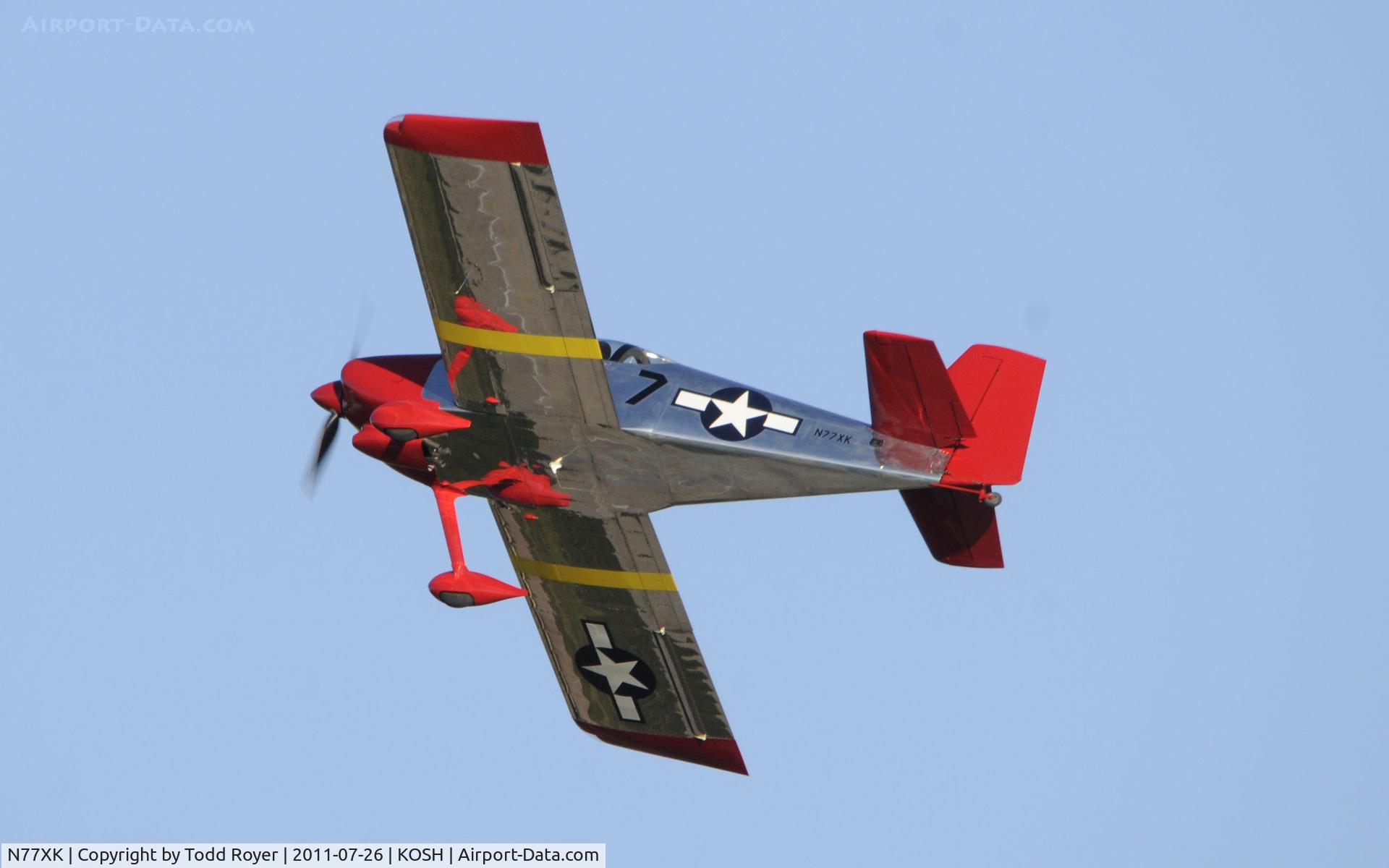 N77XK, Vans RV-7 C/N 73095, AIRVENTURE 2011