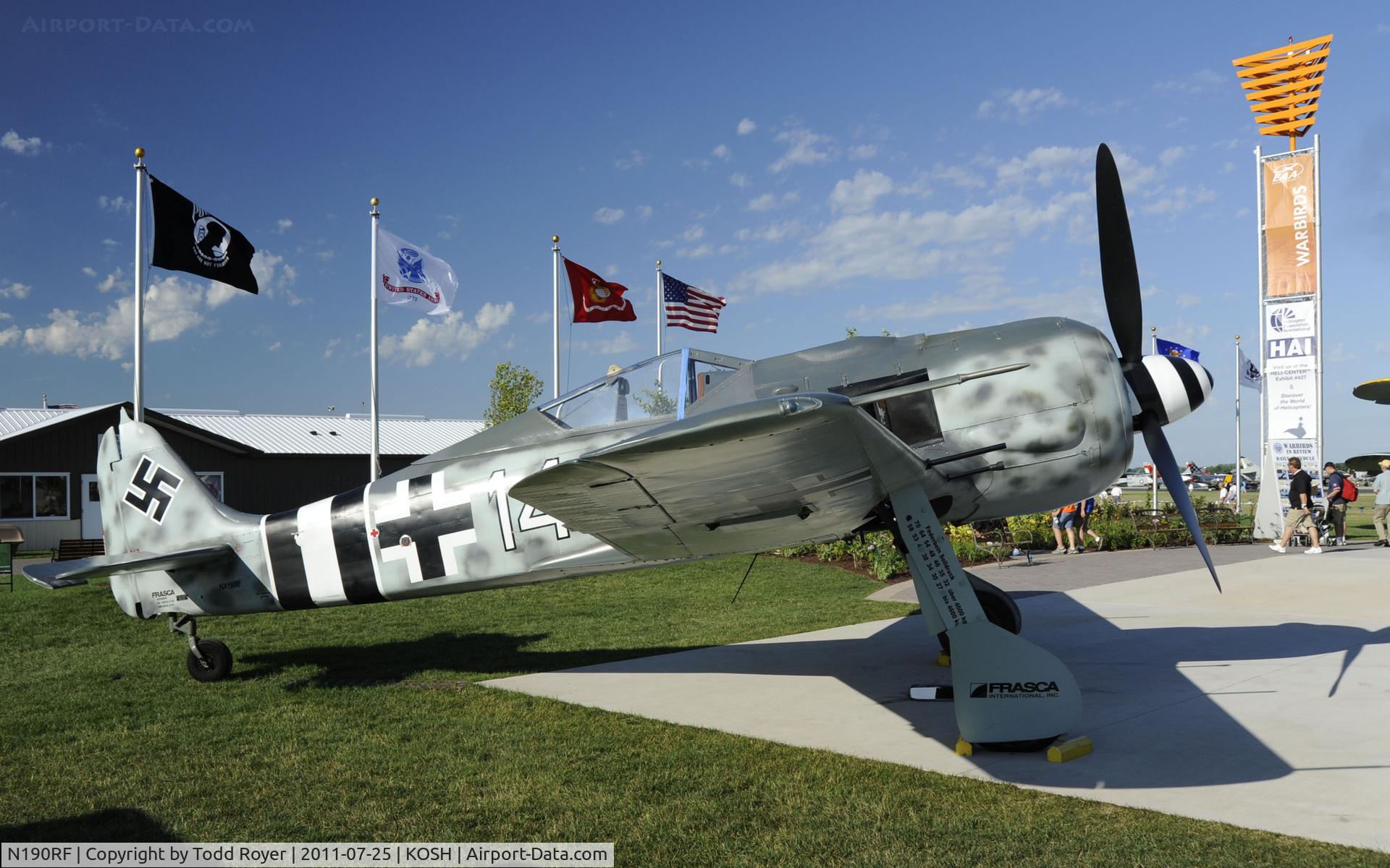 N190RF, Focke-Wulf Fw-190A-9 C/N 980 574, AIRVENTURE 2011
