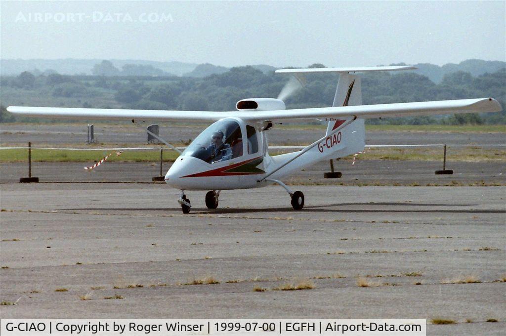 G-CIAO, 1998 Iniziative Industriali Italiane Sky Arrow 650T C/N PFA 298-13095, Visiting aircraft. July 1999?