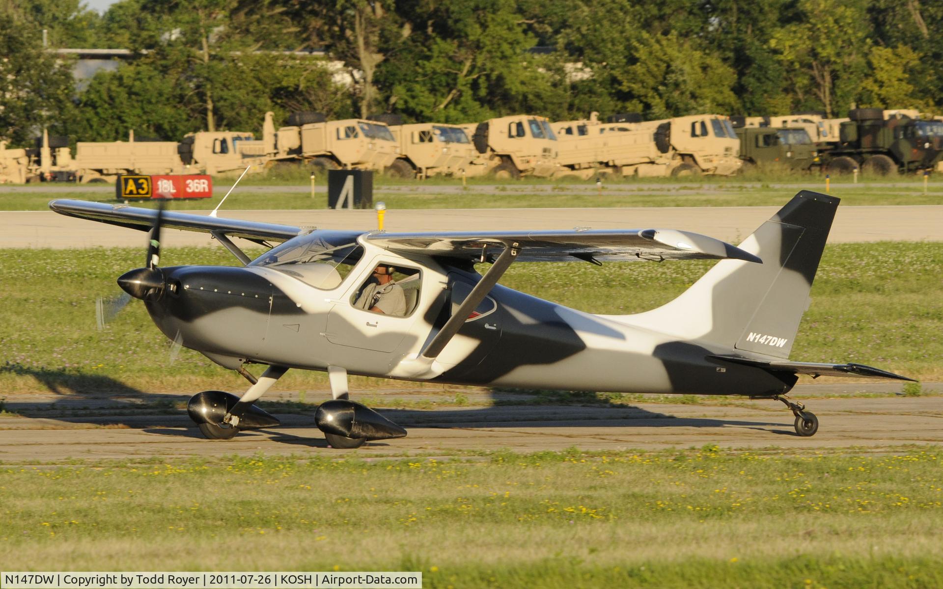 N147DW, Glasair GS-2 Sportsman C/N 7332, AIRVENTURE 2011