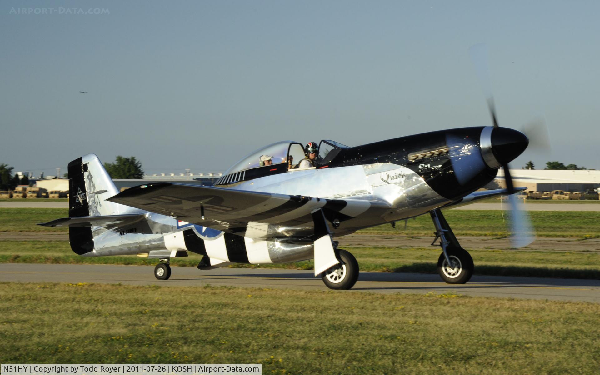 N51HY, 1944 North American P-51D Mustang C/N 124-48192, AIRVENTURE 2011